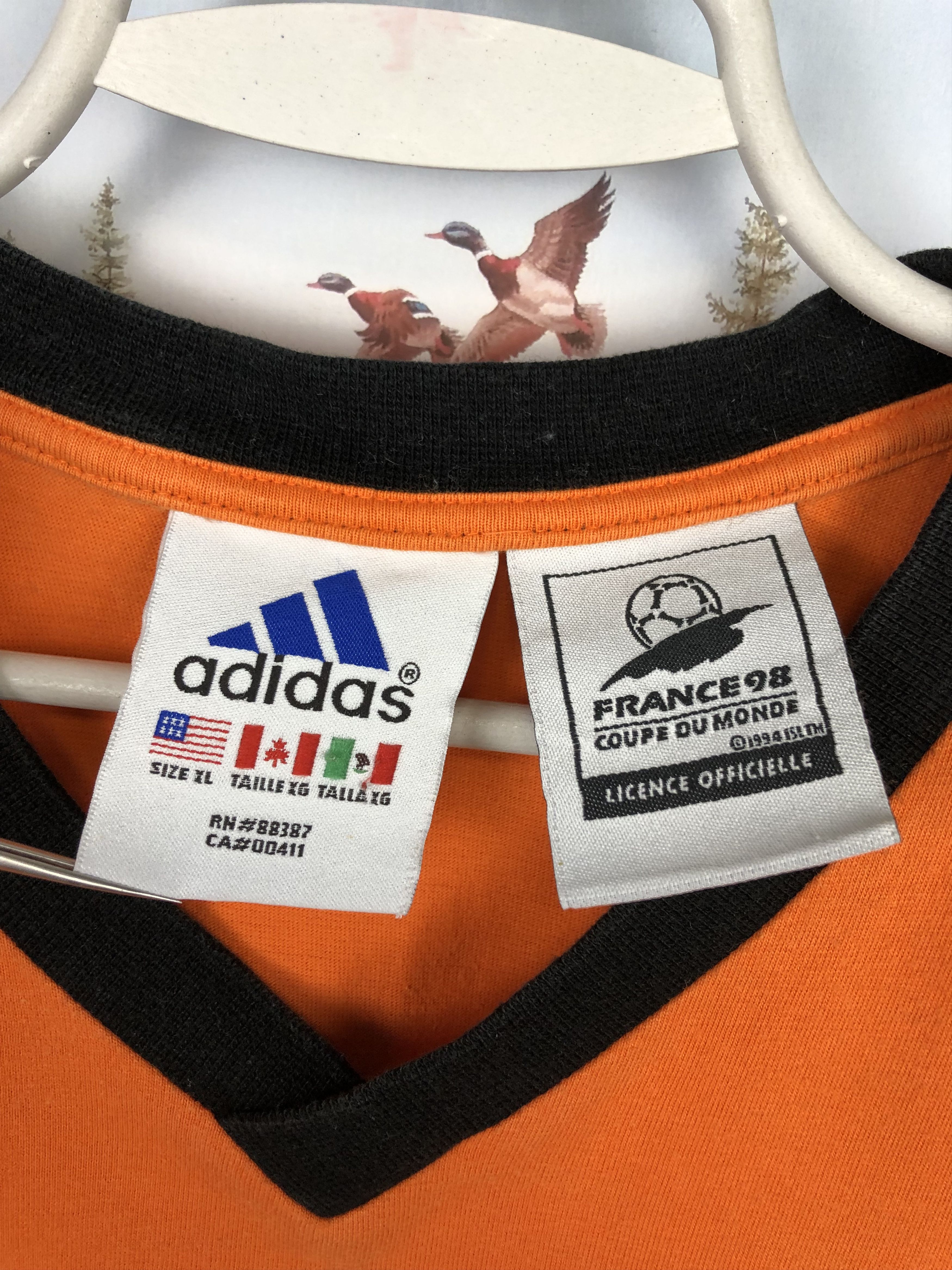 Adidas Vintage Adidas Netherlands Holland Football Shirt Soccer Tee Size US XL / EU 56 / 4 - 5 Thumbnail