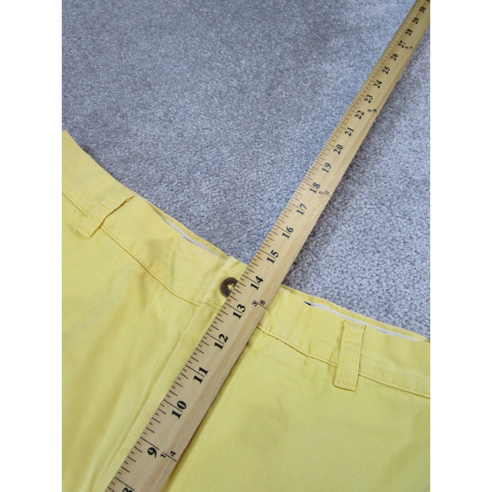 Berle Berle Shorts Mens 38 Yellow Cotton Chinos NEW Size US 38 / EU 54 - 6 Thumbnail