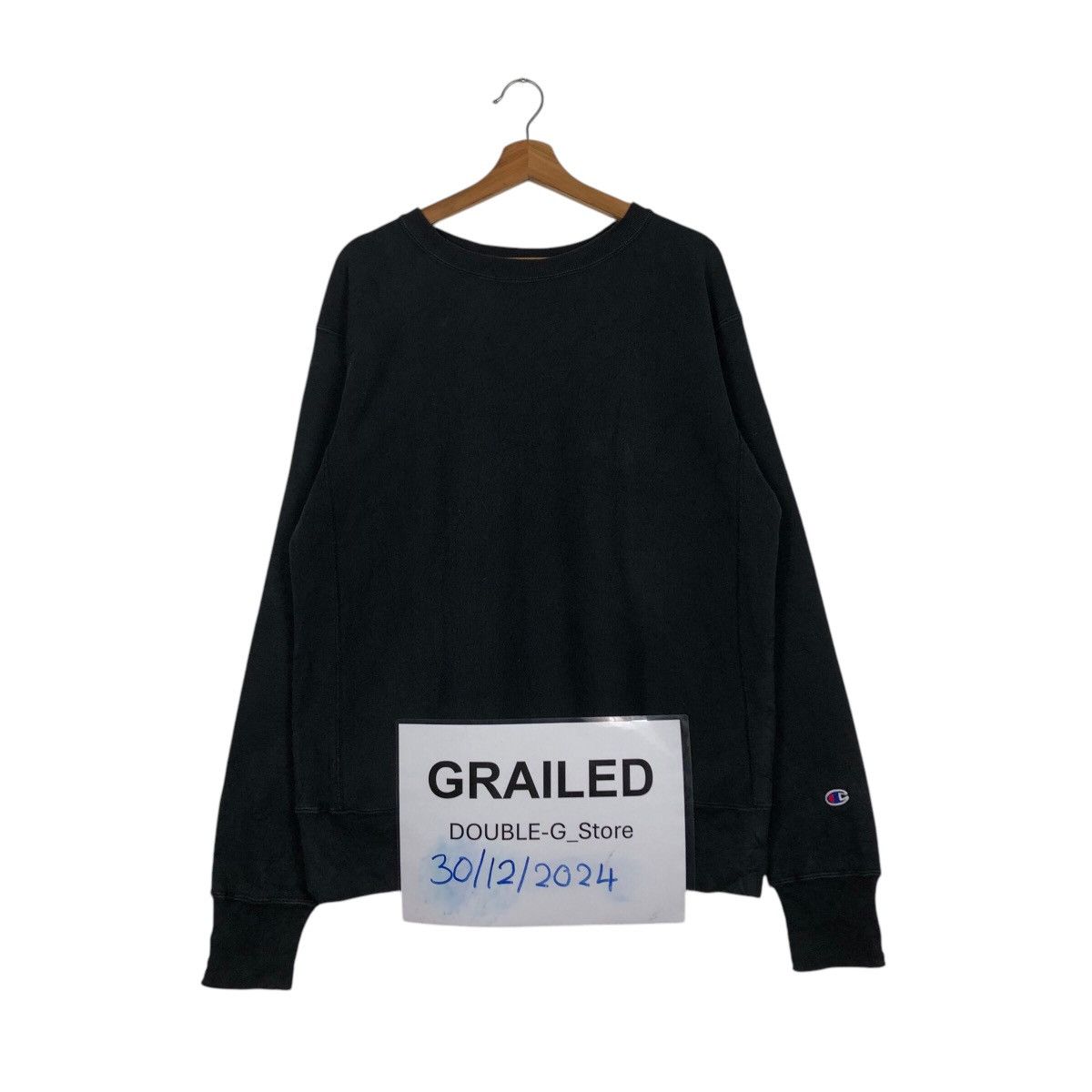 Japanese Brand × Vintage 📌Vintage Sweatshirt Champion Reverse Weave Size US XL / EU 56 / 4 - 1 Thumbnail