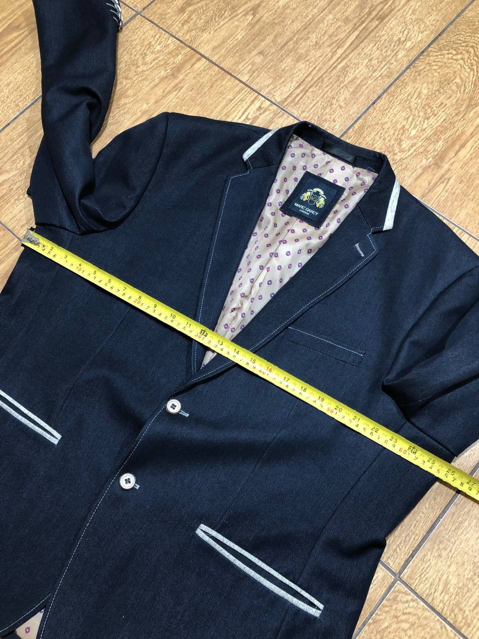 Vintage Mens Marc Darcy Blazer Jacket CASUAL Size 48R - 13 Thumbnail