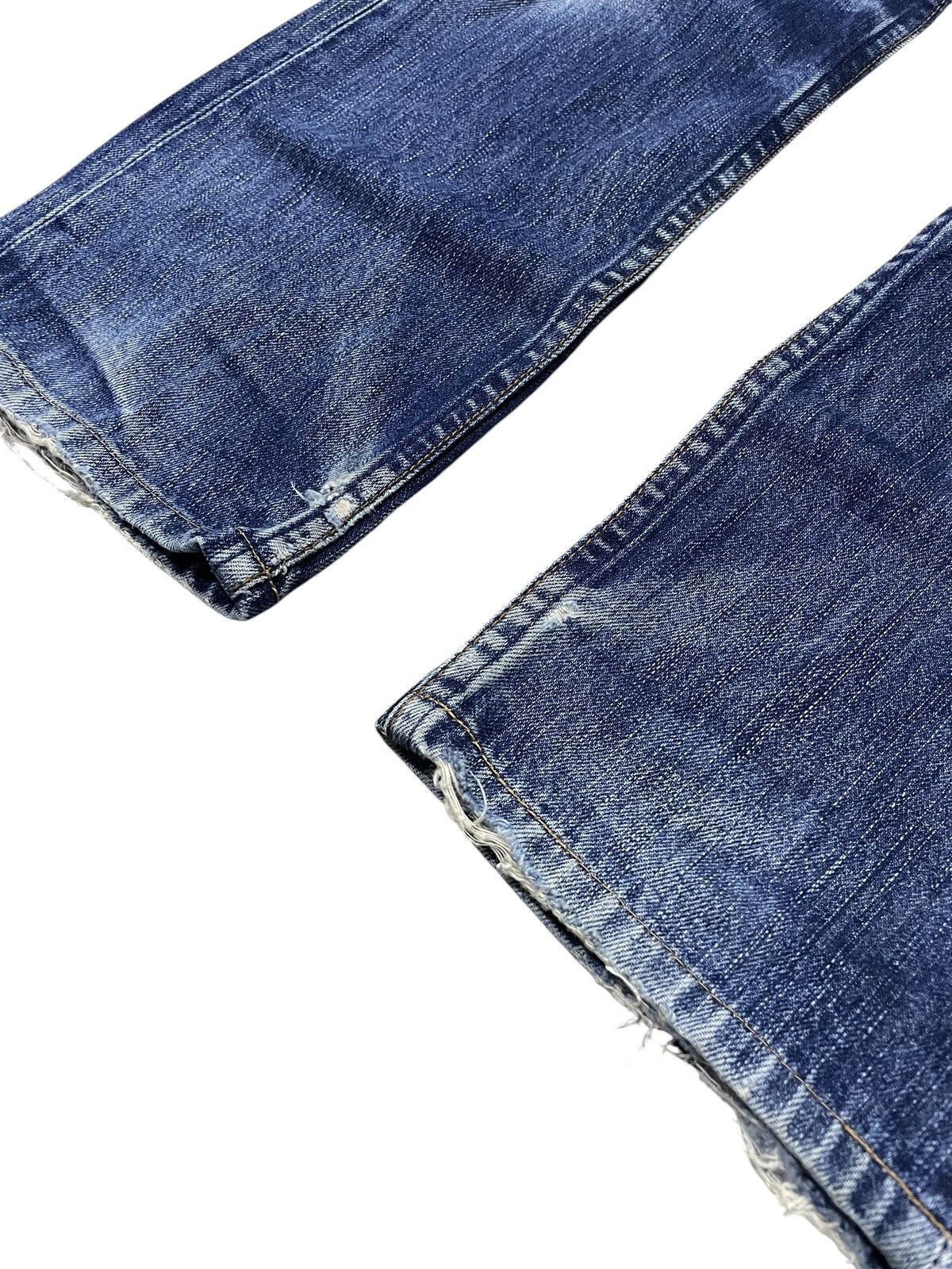 Levi's × Vintage Vintage Levis 505 Distressed Aging Loose Jeans Size US 31 - 6 Thumbnail