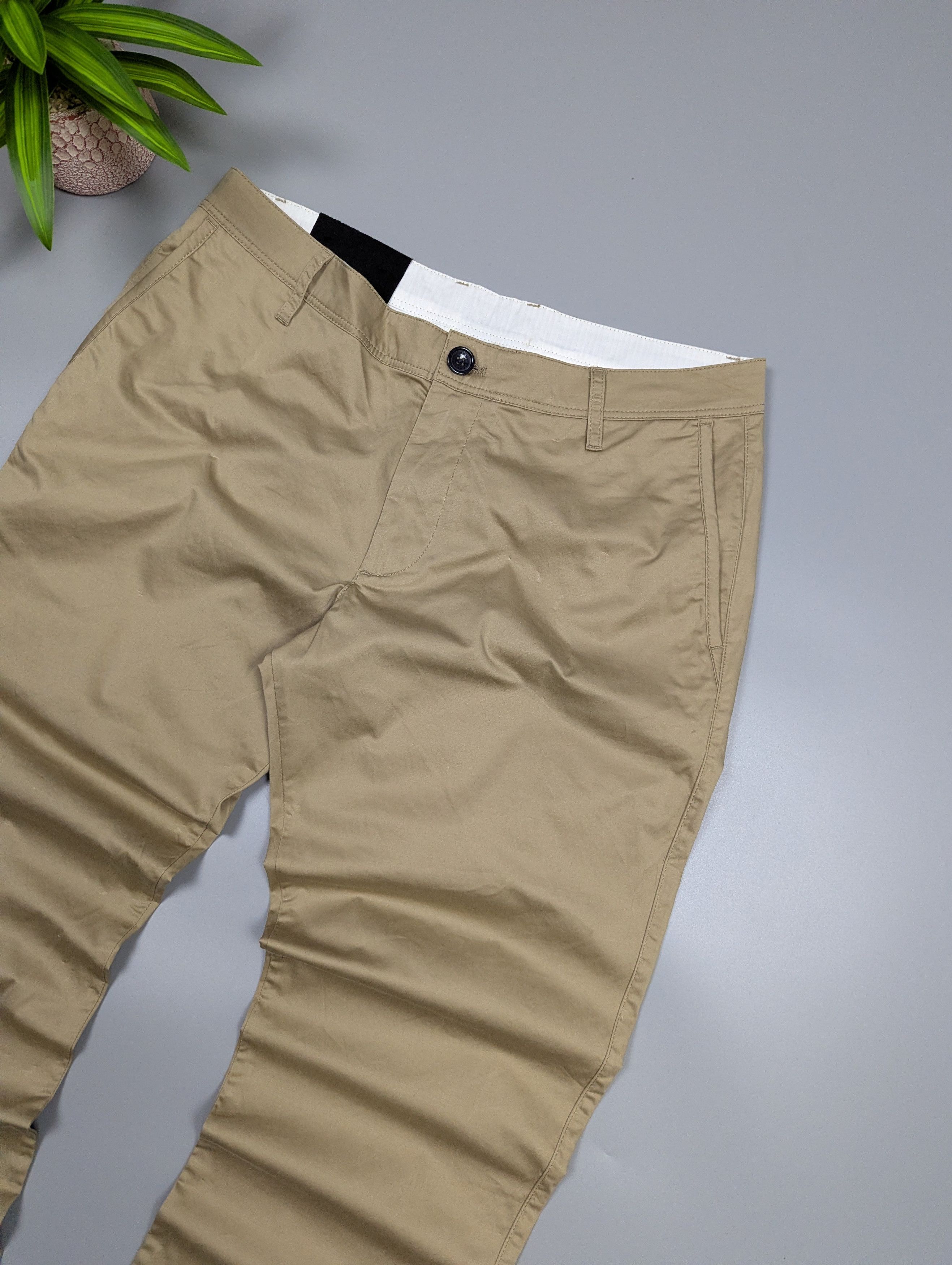 Armani Exchange New Armani Exchange Men's Slim Fit Chinos Beige Pants Size US 34 / EU 50 - 3 Thumbnail