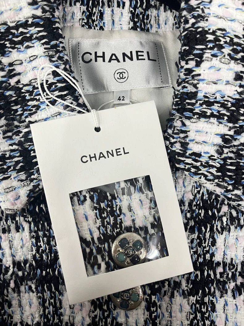 Chanel Chanel 23P plaid jacket Size M / US 6-8 / IT 42-44 - 4 Thumbnail