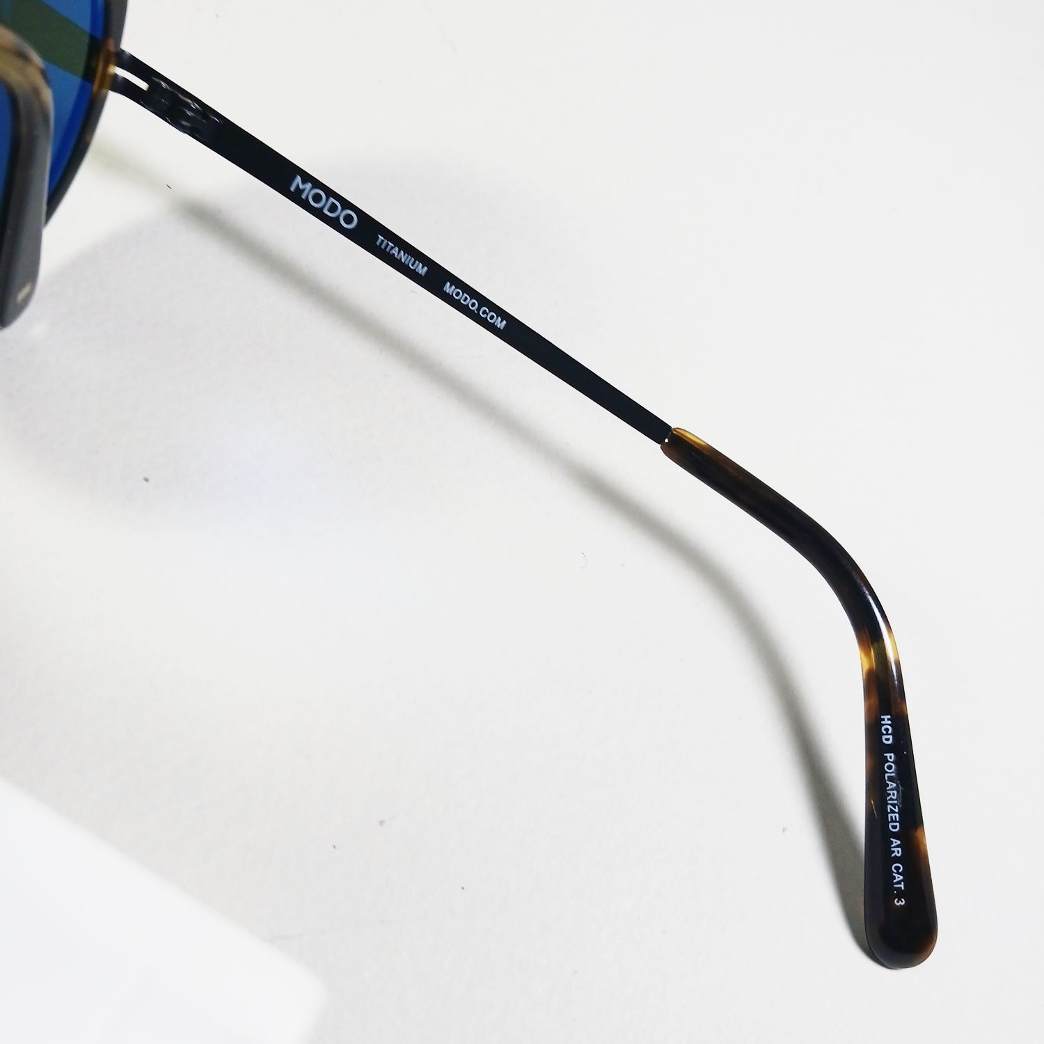 Other MODO 458 Titanium Tortoise Polarized Sunglasses Japan Size ONE SIZE - 9 Thumbnail
