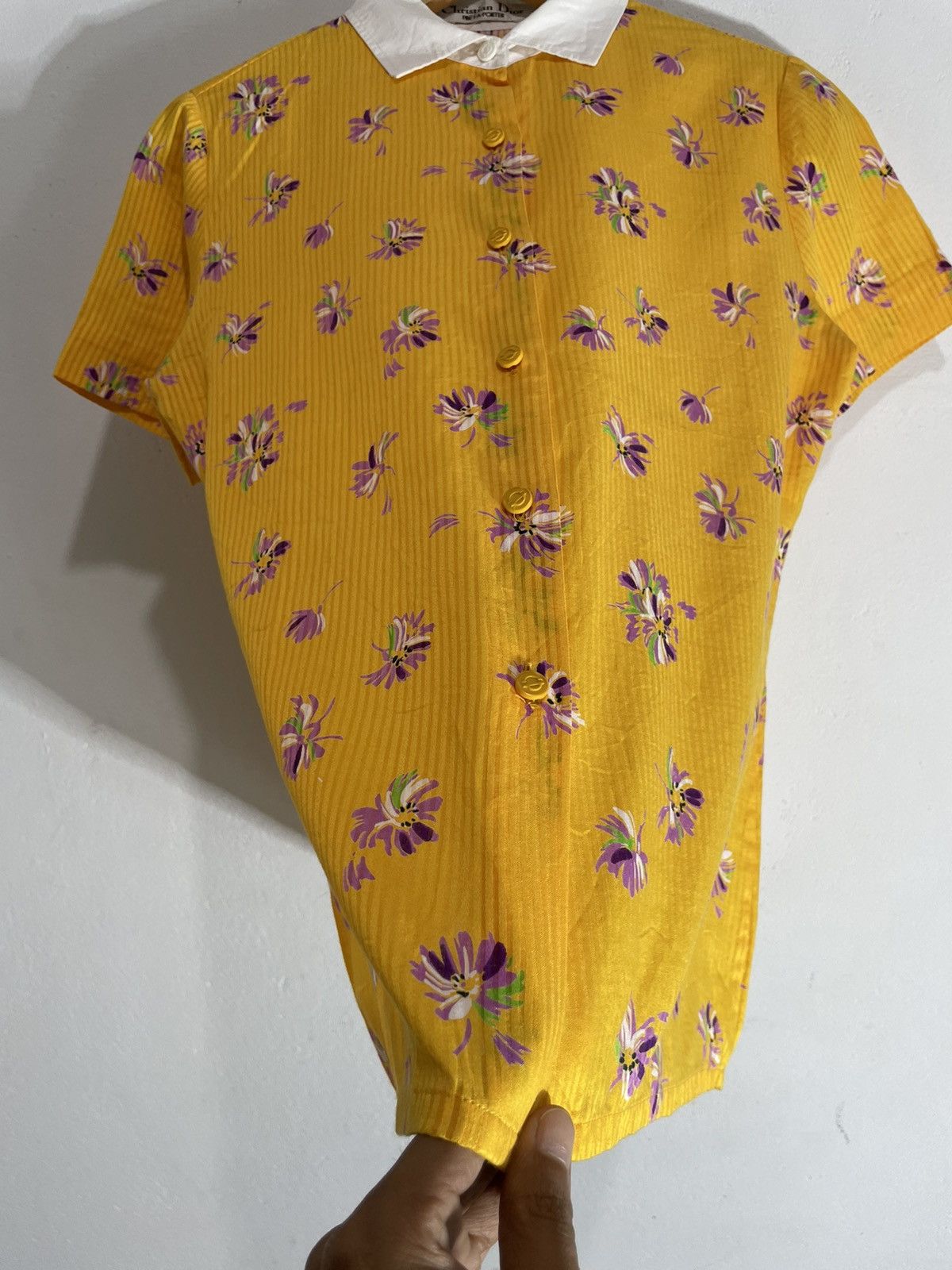 Christian Dior Monsieur CD Flower Shirt Pret a porter Size US XS / EU 42 / 0 - 2 Thumbnail