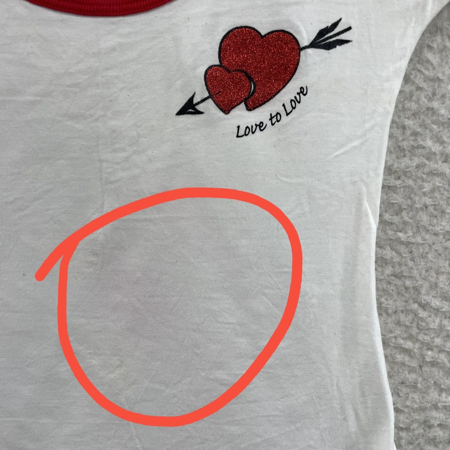 Dolce & Gabbana VINTAGE Dolce&Gabbana D&G Top Shirt Heart Love Scoop Neck Cyber Fairy Grunge XS White Womens Size XS / US 0-2 / IT 36-38 - 4 Thumbnail