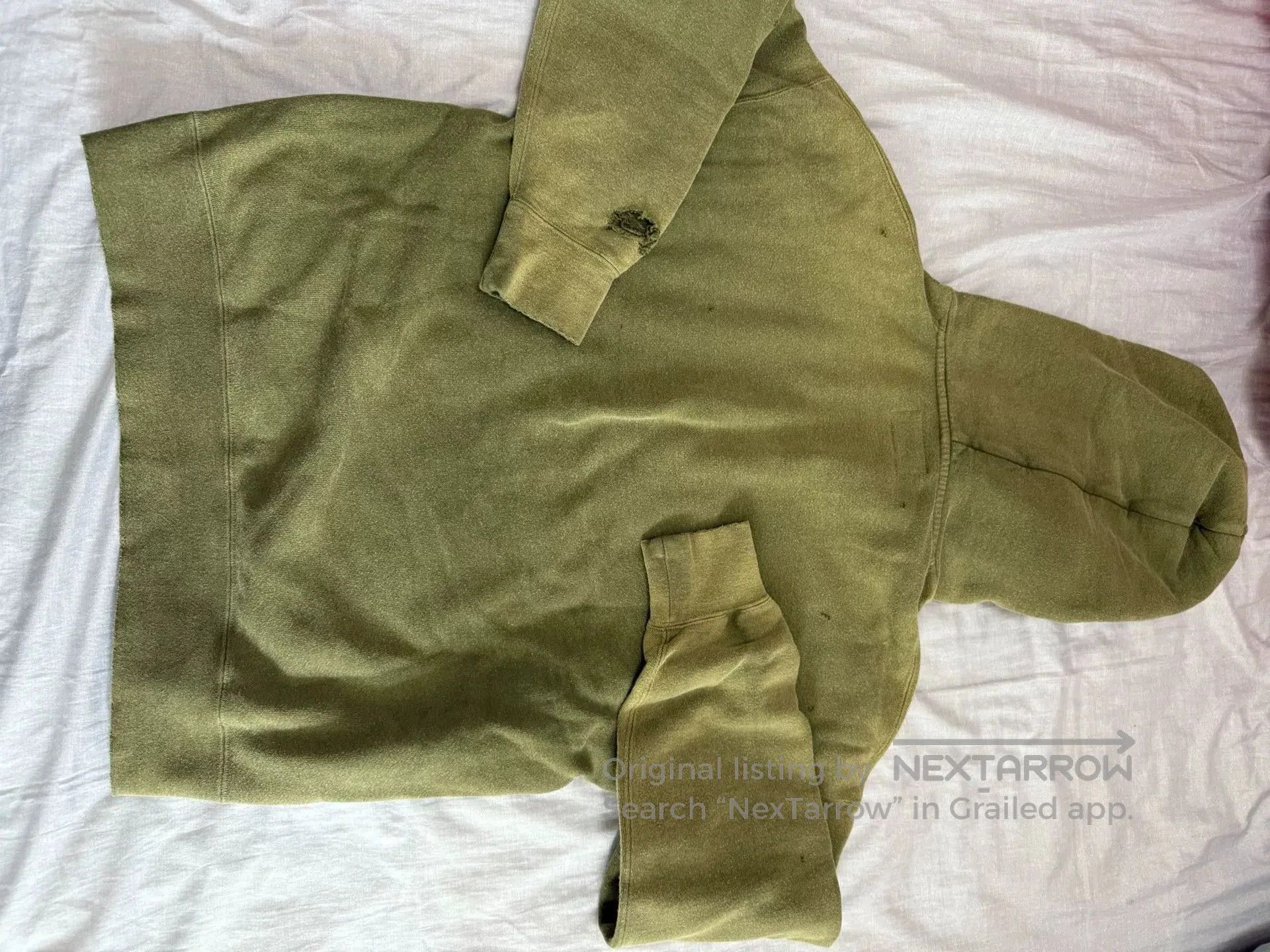 Visvim visvim 22AW JUMBO Olive Green Hoodie. Size US S / EU 44-46 / 1 - 2 Thumbnail