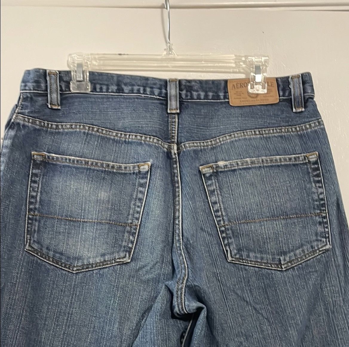 Aeropostale Aeropostale Blue Relaxed Fit Jeans Size US 33 - 4 Thumbnail
