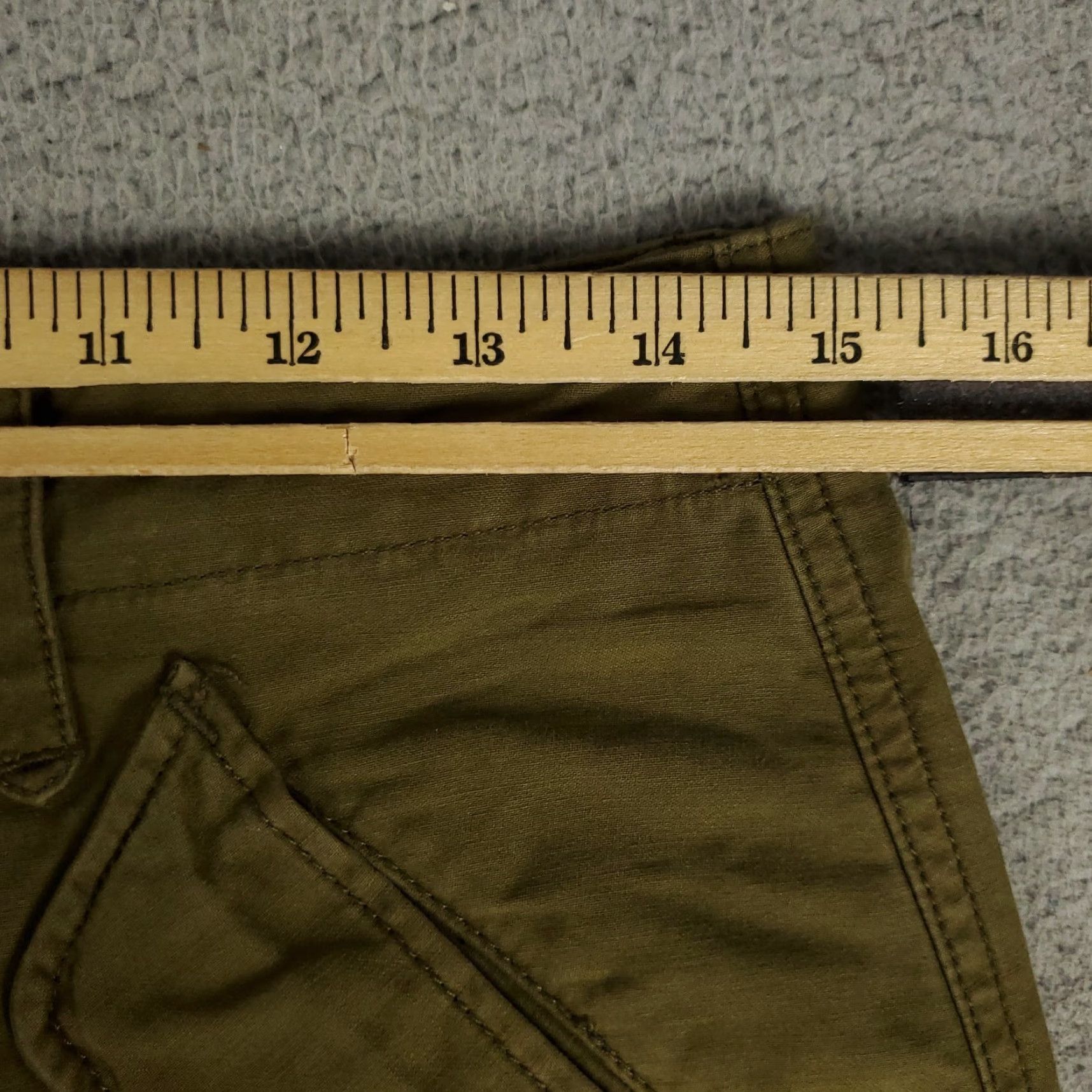 Rag & Bone Rag & Bone Pants Womens 28 Green Cargo Ankle Zip Tapered Jogger Size 28" / US 6 / IT 42 - 4 Thumbnail