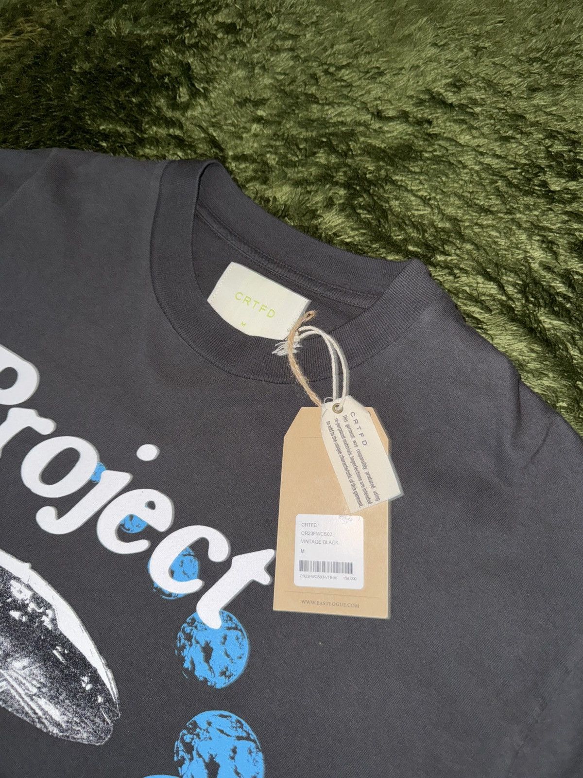 Vintage [M] CRTFD Made in USA Organic Cotton Graphic T-Shirt Size US M / EU 48-50 / 2 - 3 Thumbnail