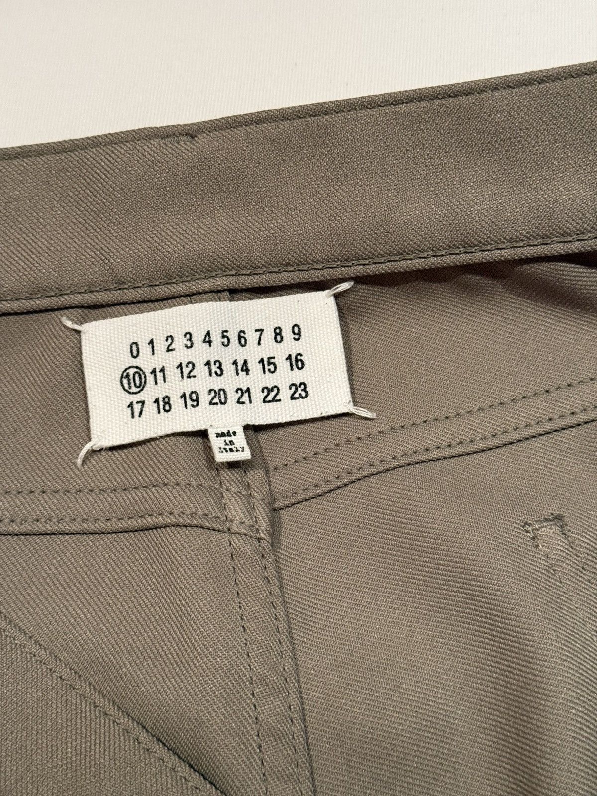 Maison Margiela Techno Garbadine FW18 Flared Runway Size US 31 - 8 Thumbnail