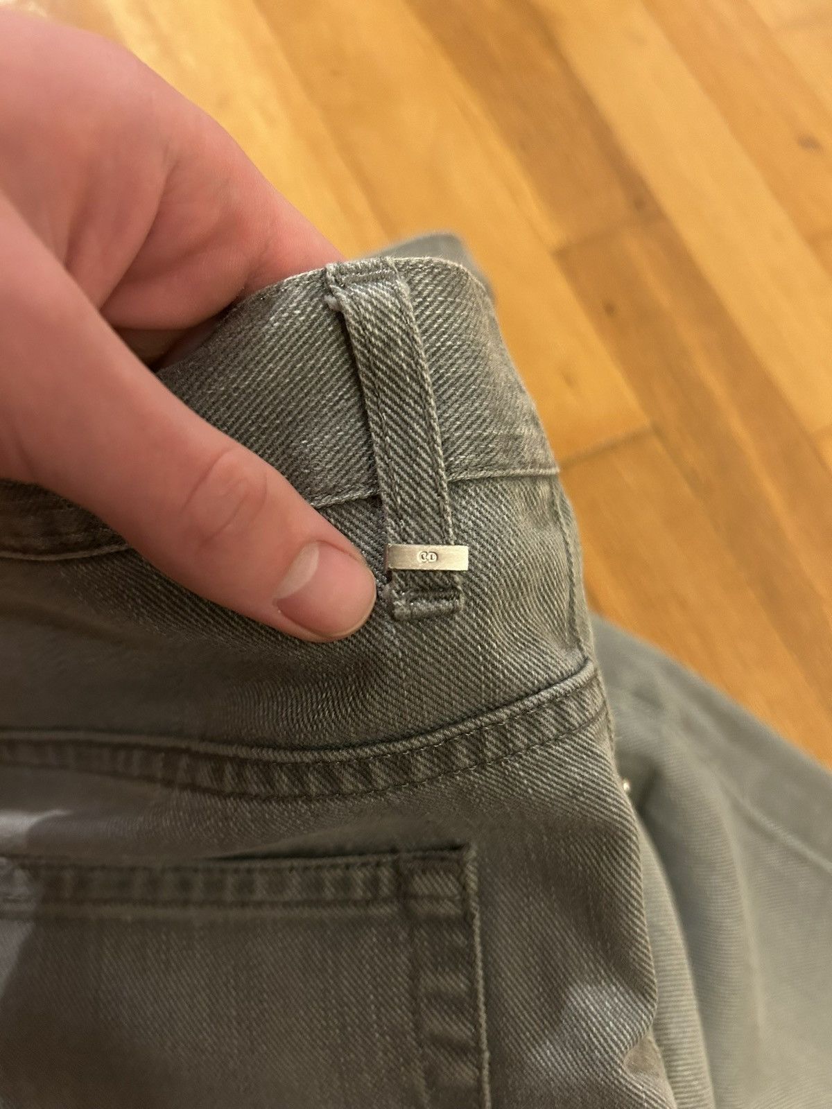 Dior Dior Slim Fit Jeans – Gray – Size 28 Size US 28 / EU 44 - 5 Thumbnail