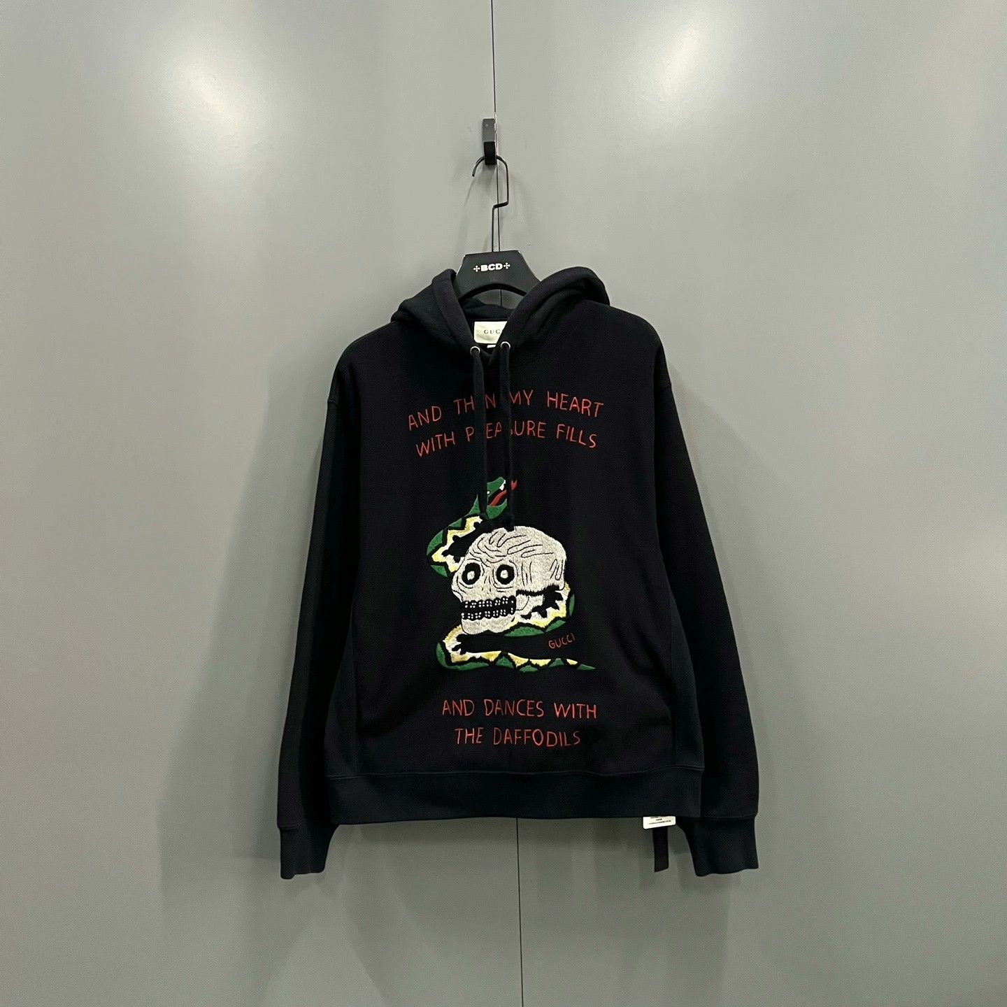 Gucci Gucci Skull Snake Embroidered Hoodie Size US M / EU 48-50 / 2 - 1 Thumbnail