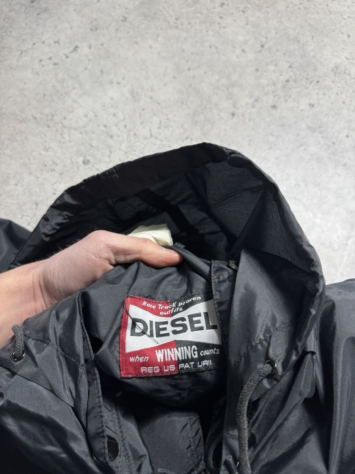 Diesel Diesel Industry Vintage 90’s Nylon Light Jacket Big Logo Size US M / EU 48-50 / 2 - 7 Thumbnail