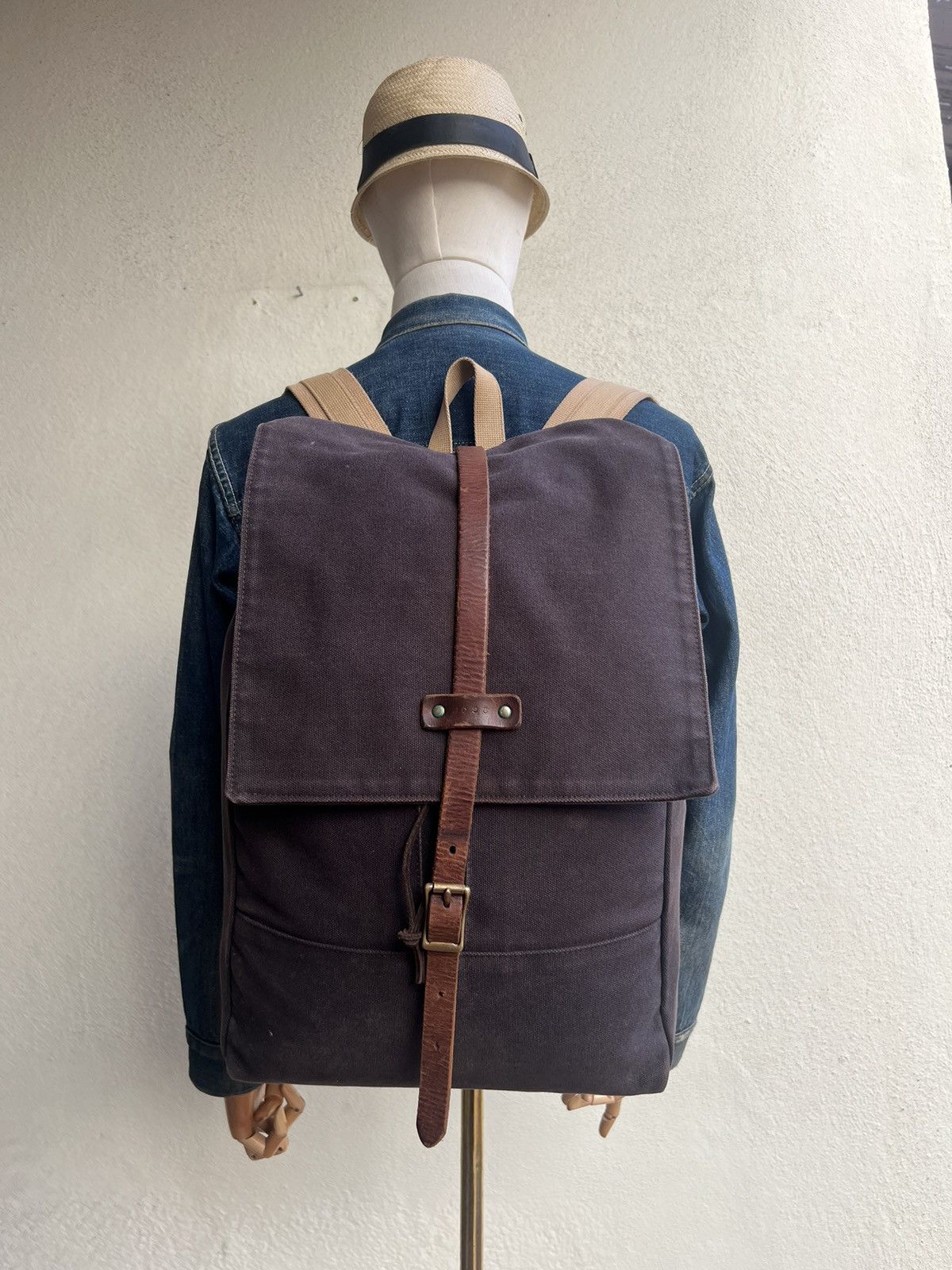 Handmade Vintage Handmade Archival Clothing Sun Faded Backpack Size ONE SIZE - 1 Thumbnail