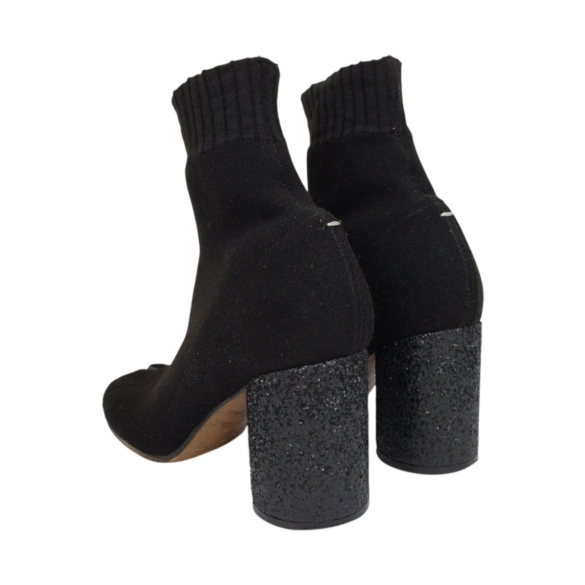 Maison Margiela Knit Sock Glitter Heel Tabi Size US 8 / IT 38 - 4 Thumbnail