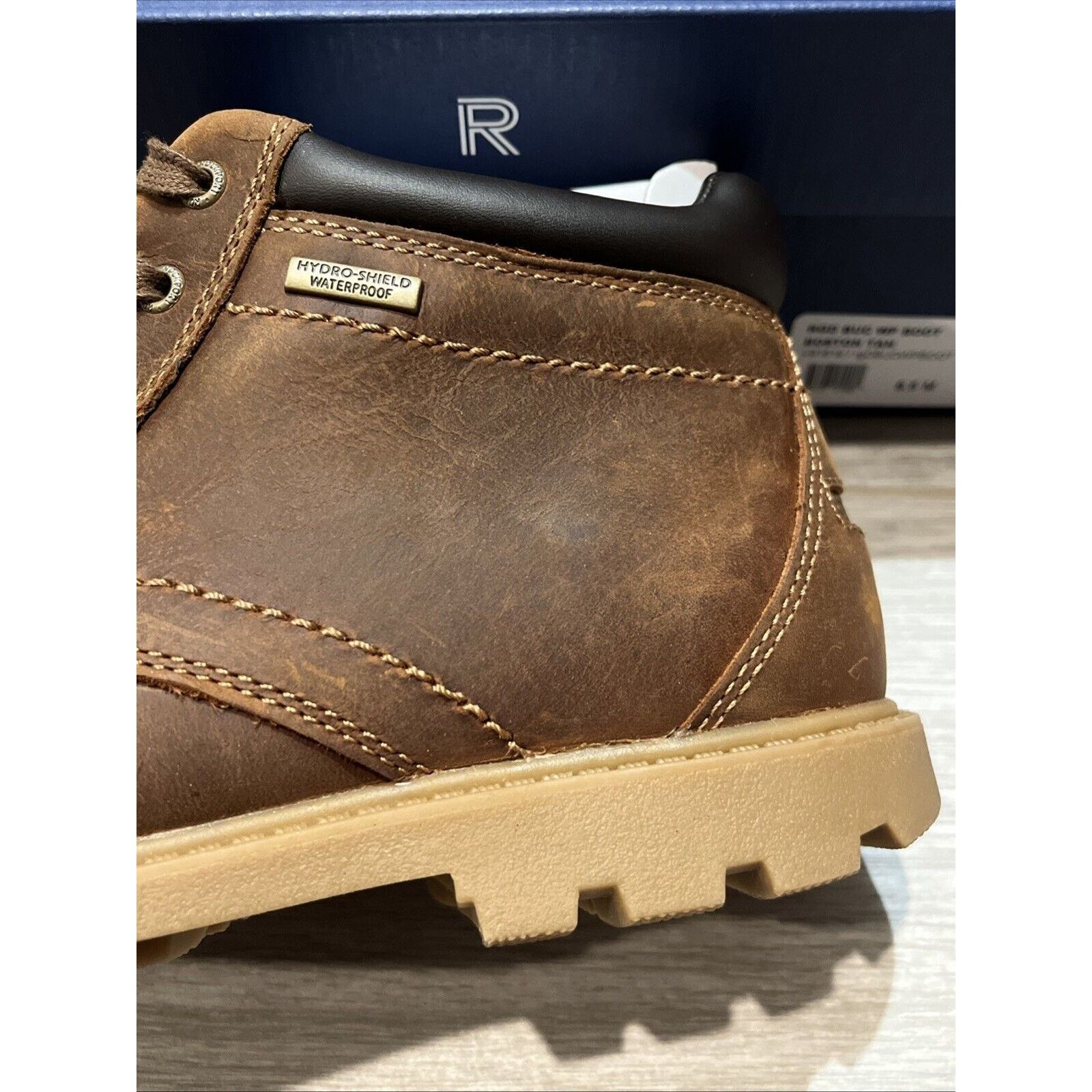Rockport ROCKPORT Rugged Bucks Men 8.5 M Waterproof Boot Brown Size US 8.5 / EU 41-42 - 5 Thumbnail