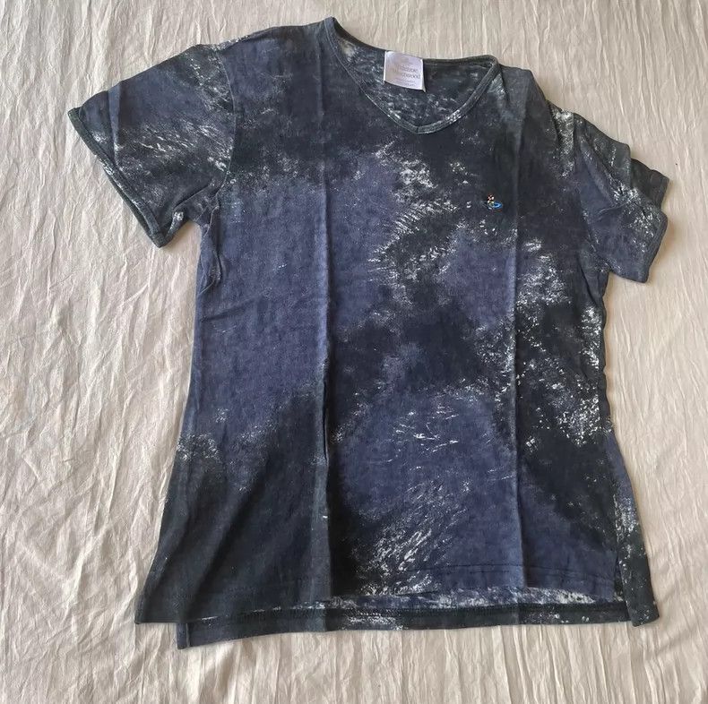 Vivienne Westwood Vivienne Westwood Embroidered T-shirt Saturn V-neck short- Size M / US 6-8 / IT 42-44 - 3 Thumbnail