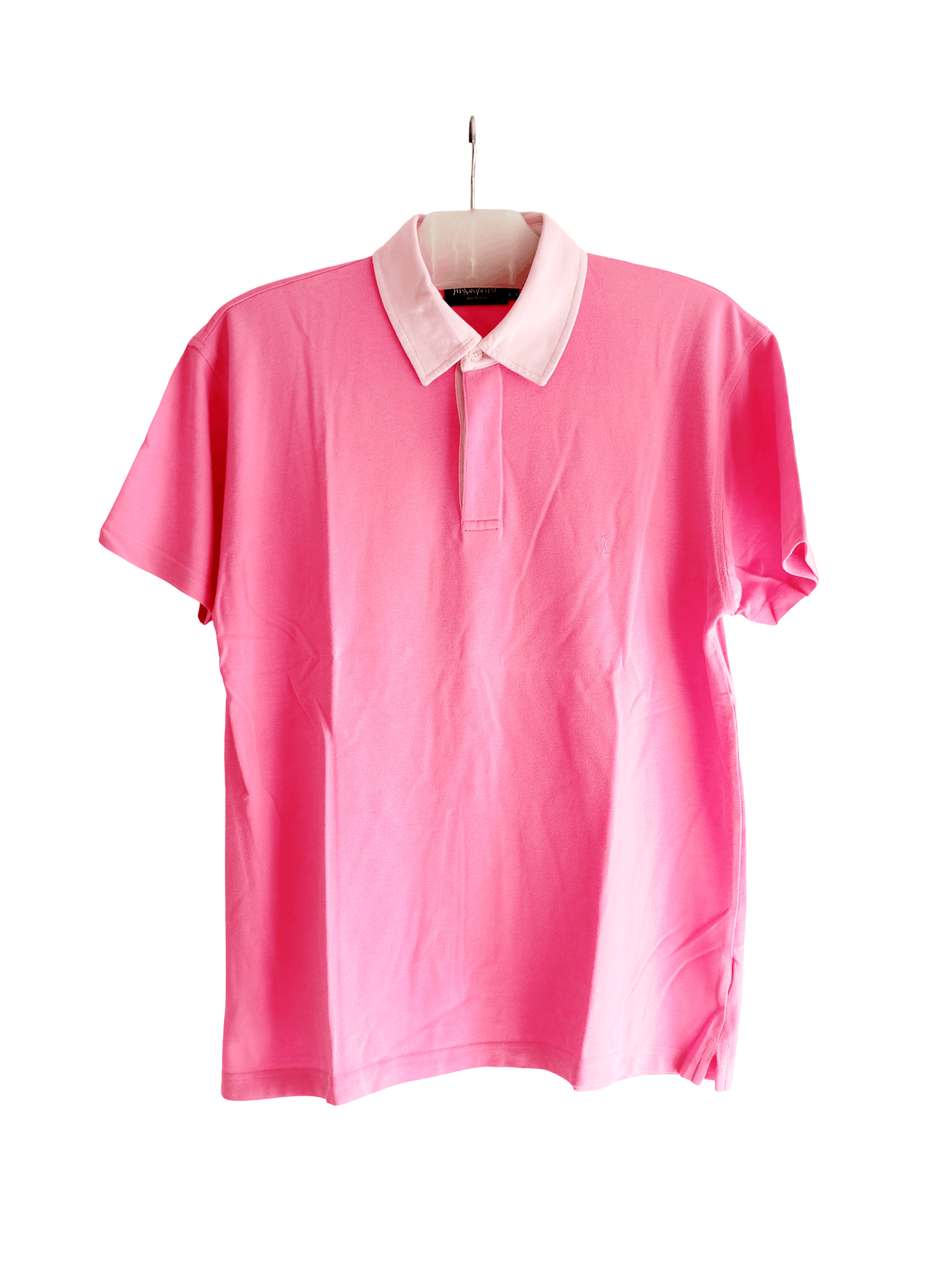 Yves Saint Laurent Yves Saint Laurent YSL Logo Polo TShirt Tee Luxury Old Money Size US L / EU 52-54 / 3 - 1 Thumbnail