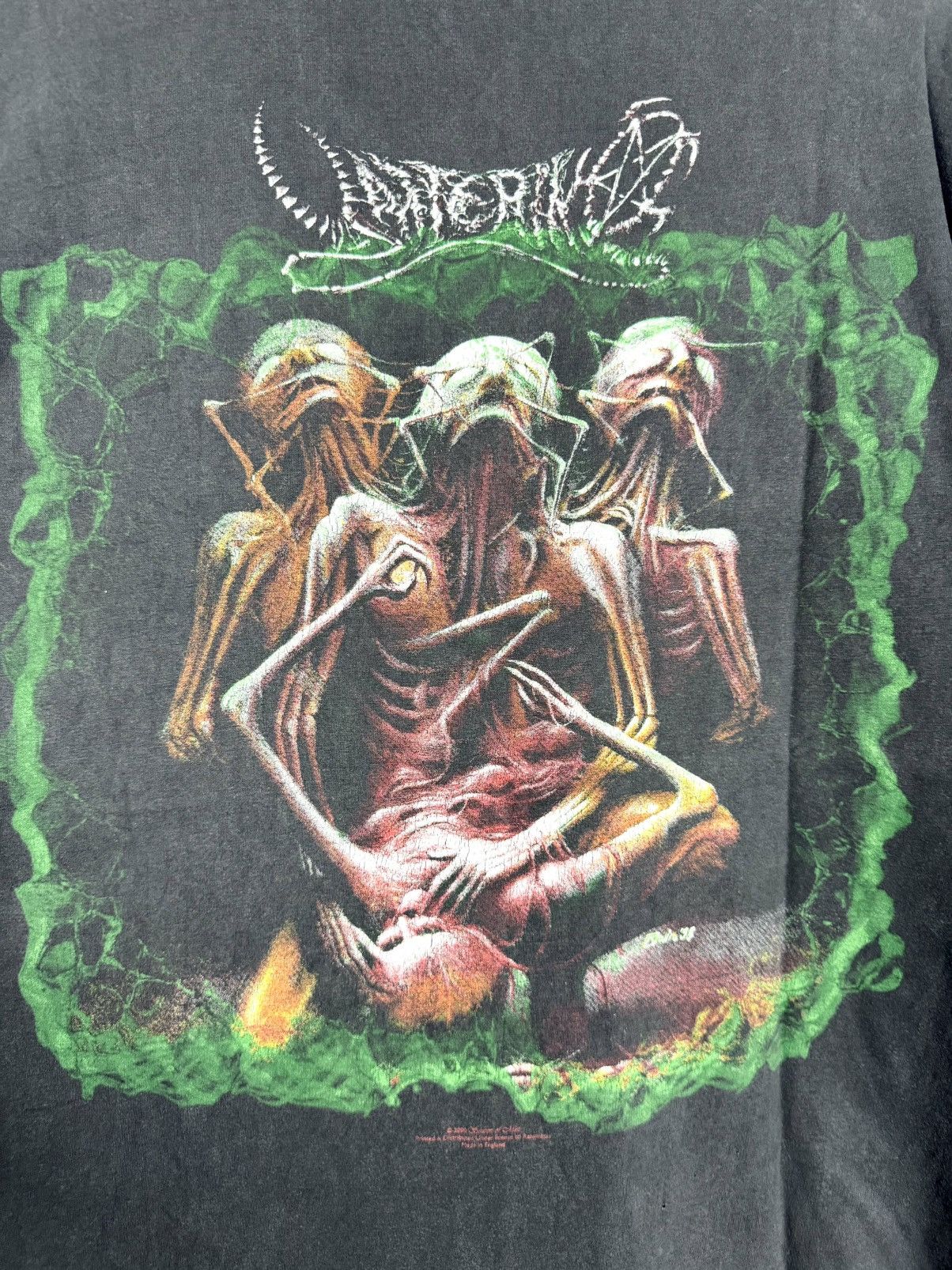 Vintage Yattering Murder's Concept Human's Pain 2000 Official Size US XL / EU 56 / 4 - 6 Thumbnail