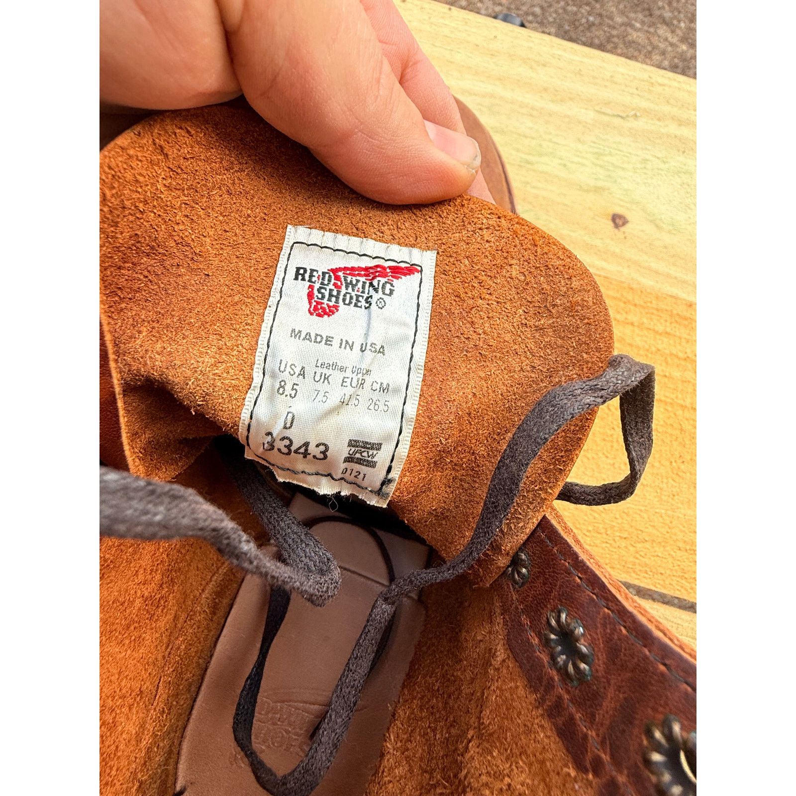 Red Wing Red Wing 3343 Blacksmith 8.5 D (Fits like 9D US) Size US 8.5 / EU 41-42 - 4 Thumbnail