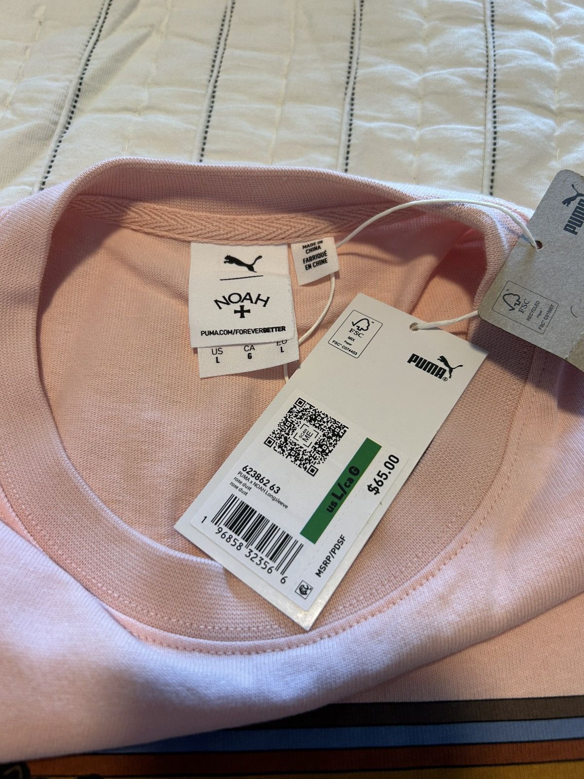 Noah × Puma Puma x Noah Long Sleeve Size US L / EU 52-54 / 3 - 3 Thumbnail