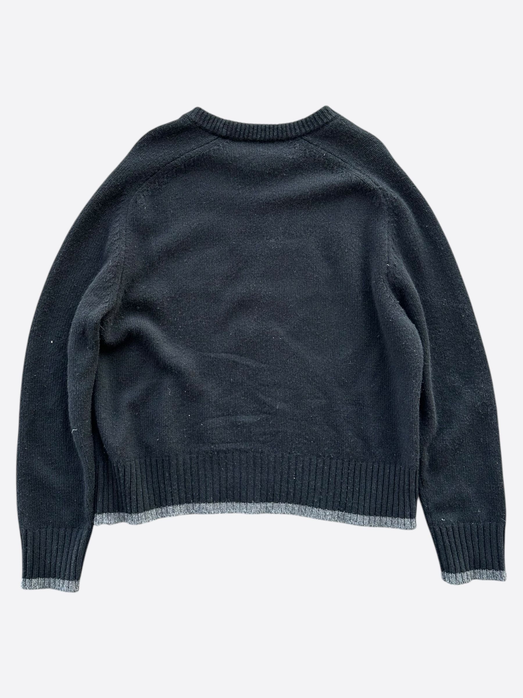 Dior Dior Black Atelier Wool Knitted Sweater Size US XL / EU 56 / 4 - 2 Thumbnail