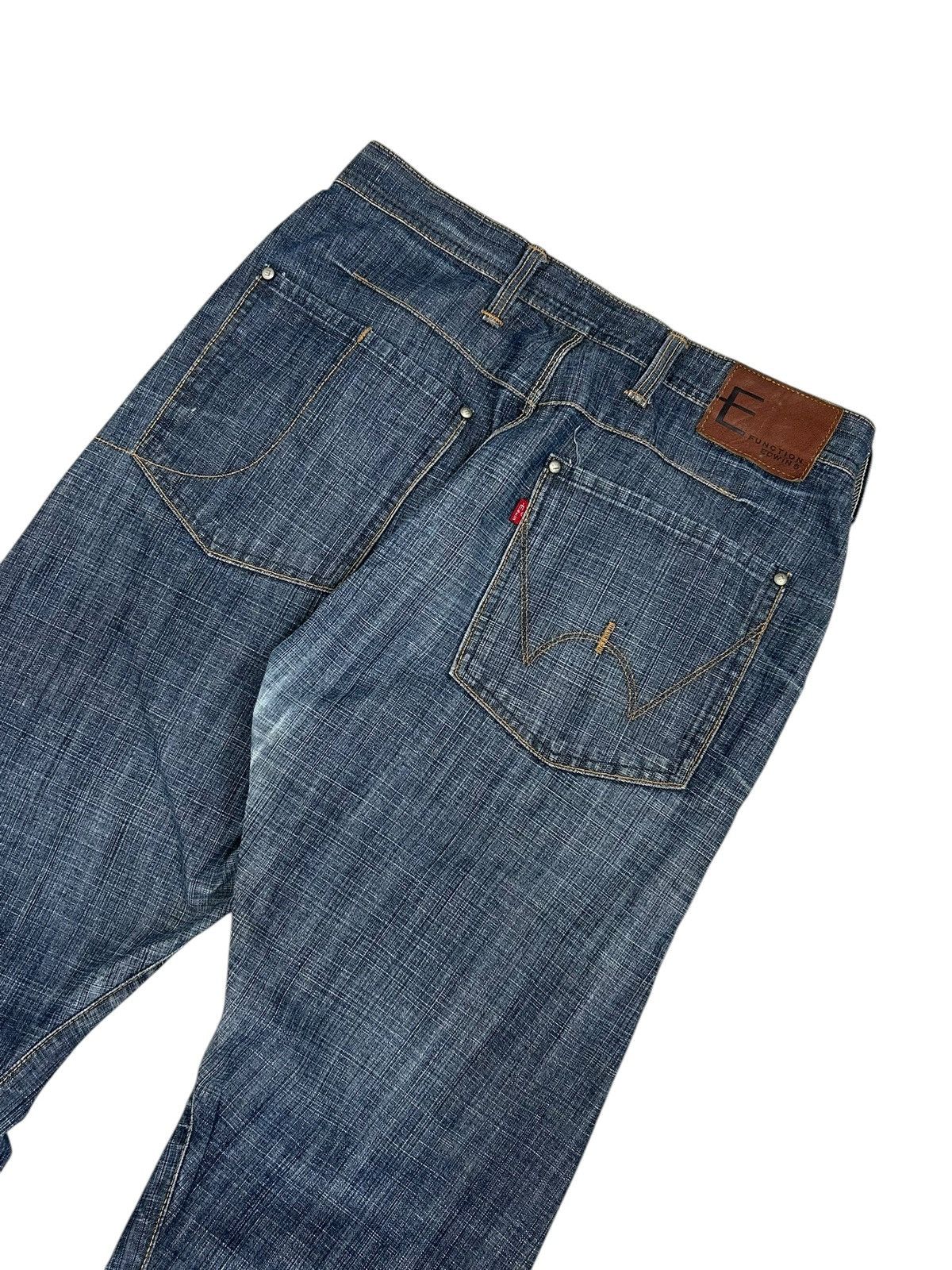 20471120 × Edwin × Japanese Brand Vintage Edwin E Function Japan Denim Engineer Style Size US 30 / EU 46 - 15 Thumbnail