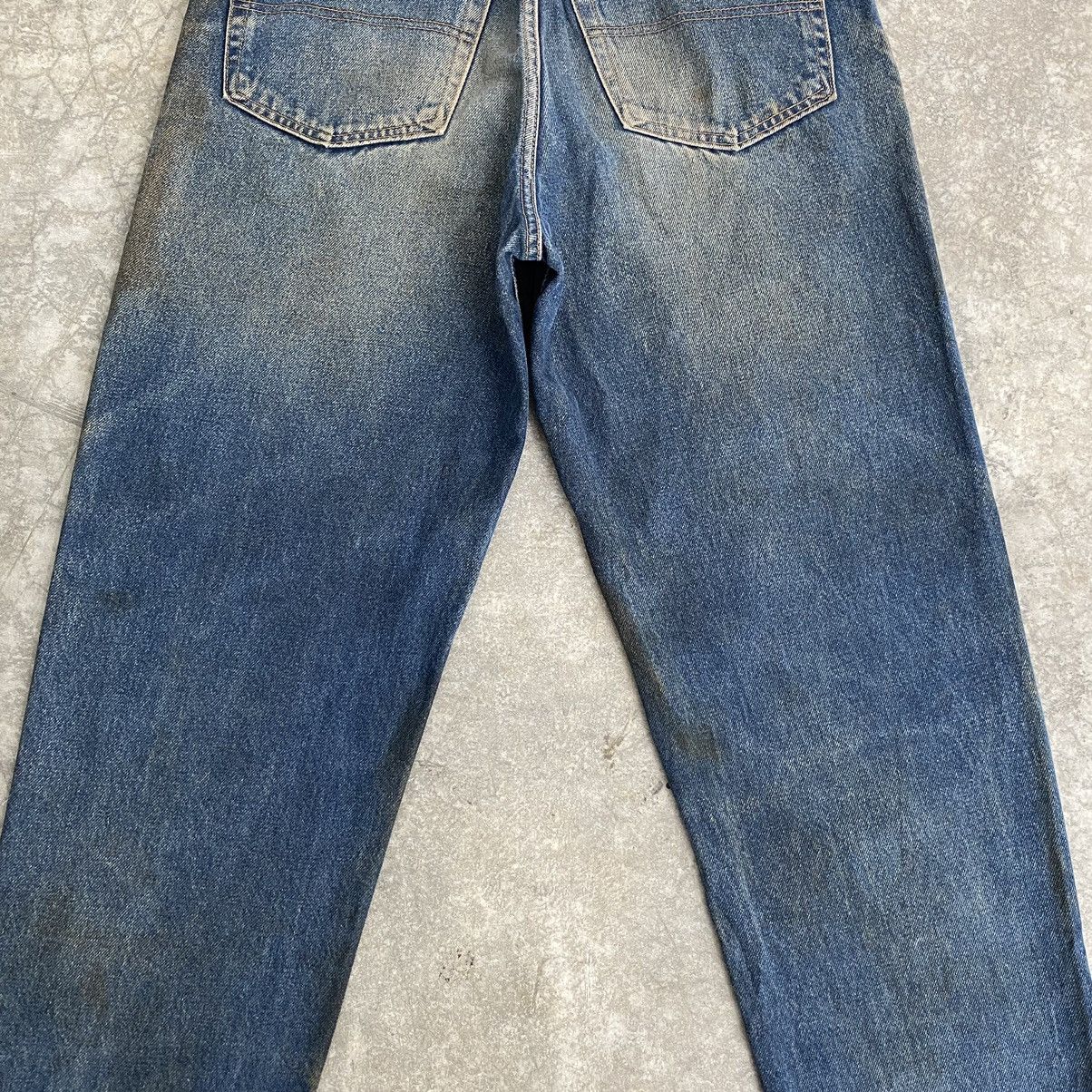 Tommy Hilfiger VTG 90’s Tommy Hilfiger Mud Blue Dirty Baggy Denim Jeans Size US 32 / EU 48 - 17 Thumbnail