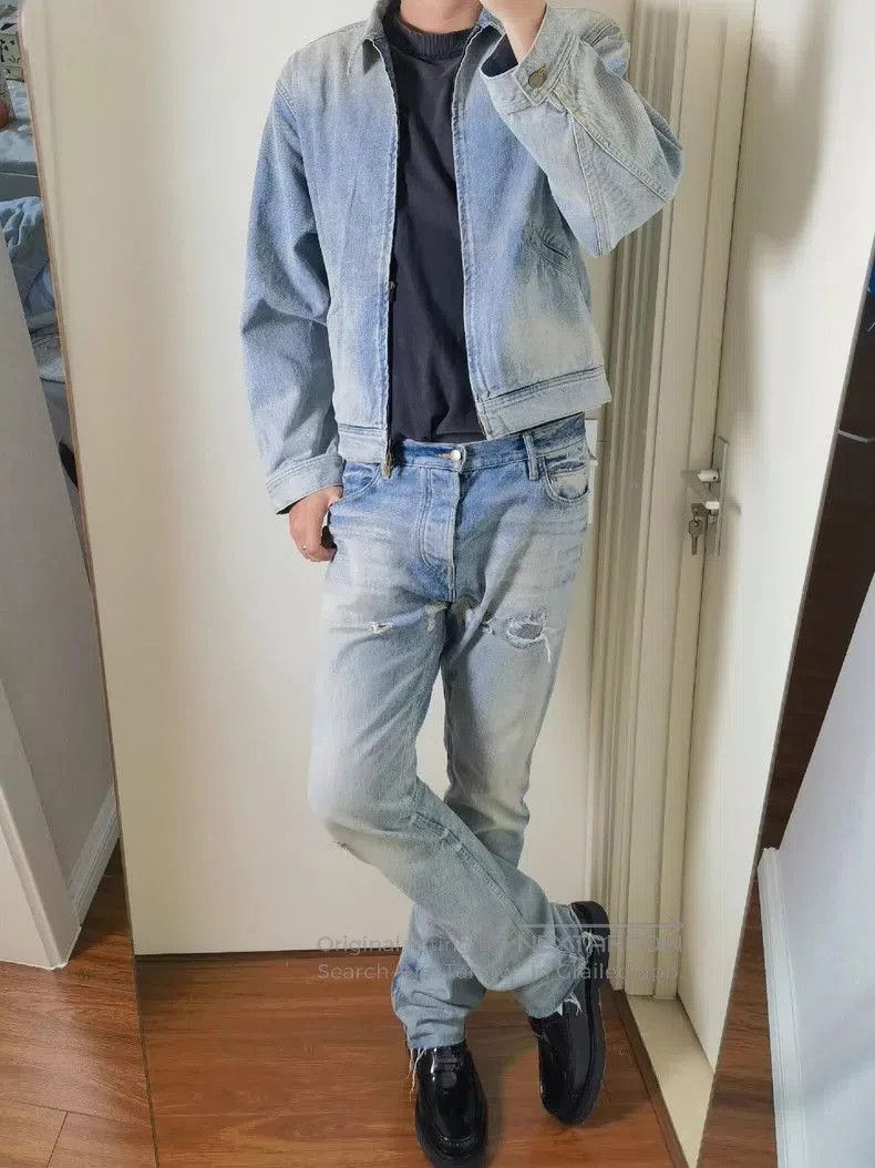 Fear of God Fear of God 8th Blue Denim Jacket. Size US XL / EU 56 / 4 - 8 Thumbnail