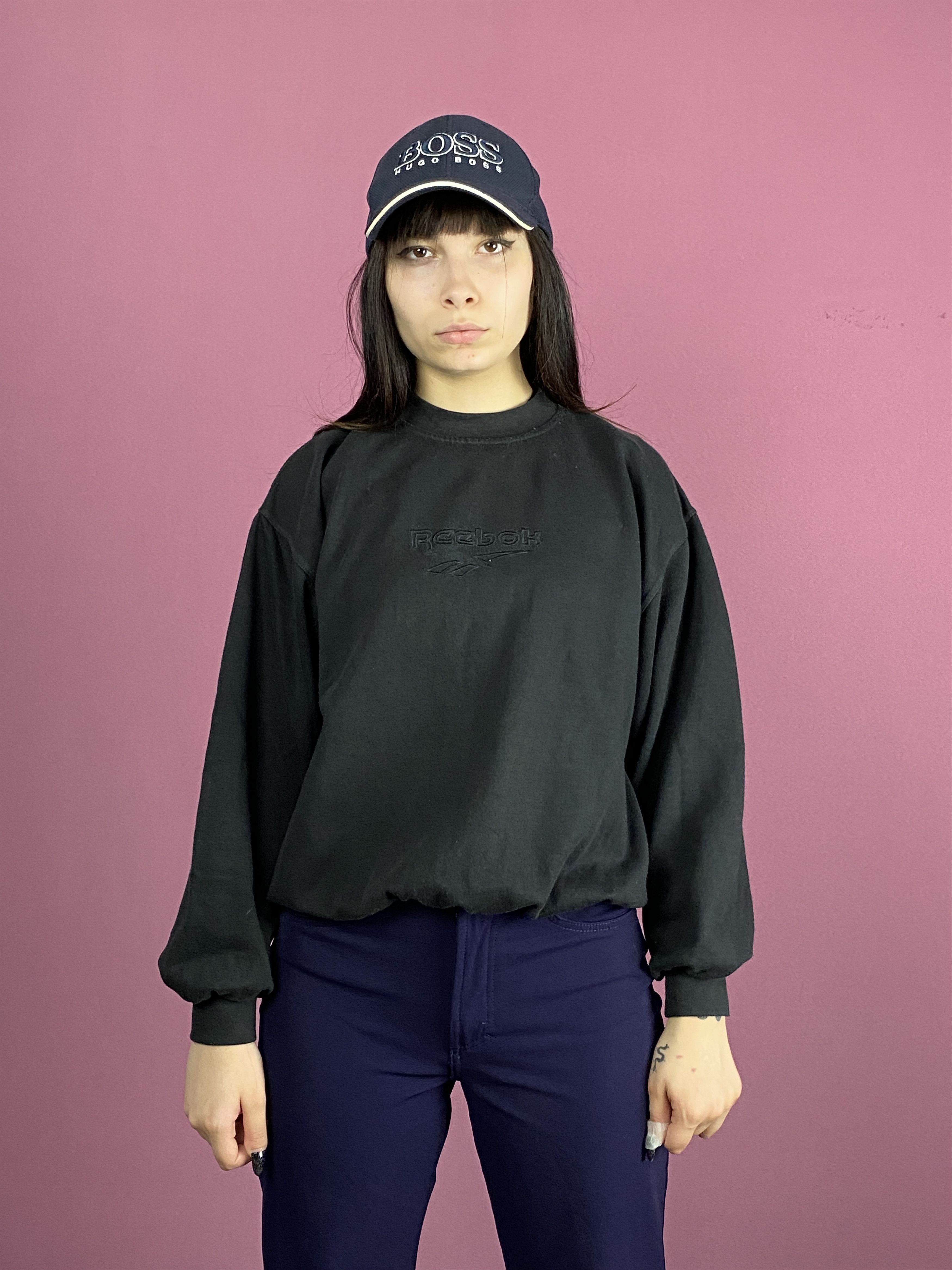 Reebok × Vintage 90s Reebok Vintage Women's Sweatshirt - L Size L / US 10 / IT 46 - 1 Thumbnail
