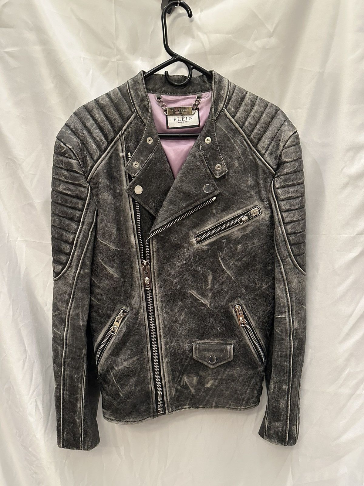 Philipp Plein Phillipp Plein Leather Jacket Size US L / EU 52-54 / 3 - 1 Thumbnail
