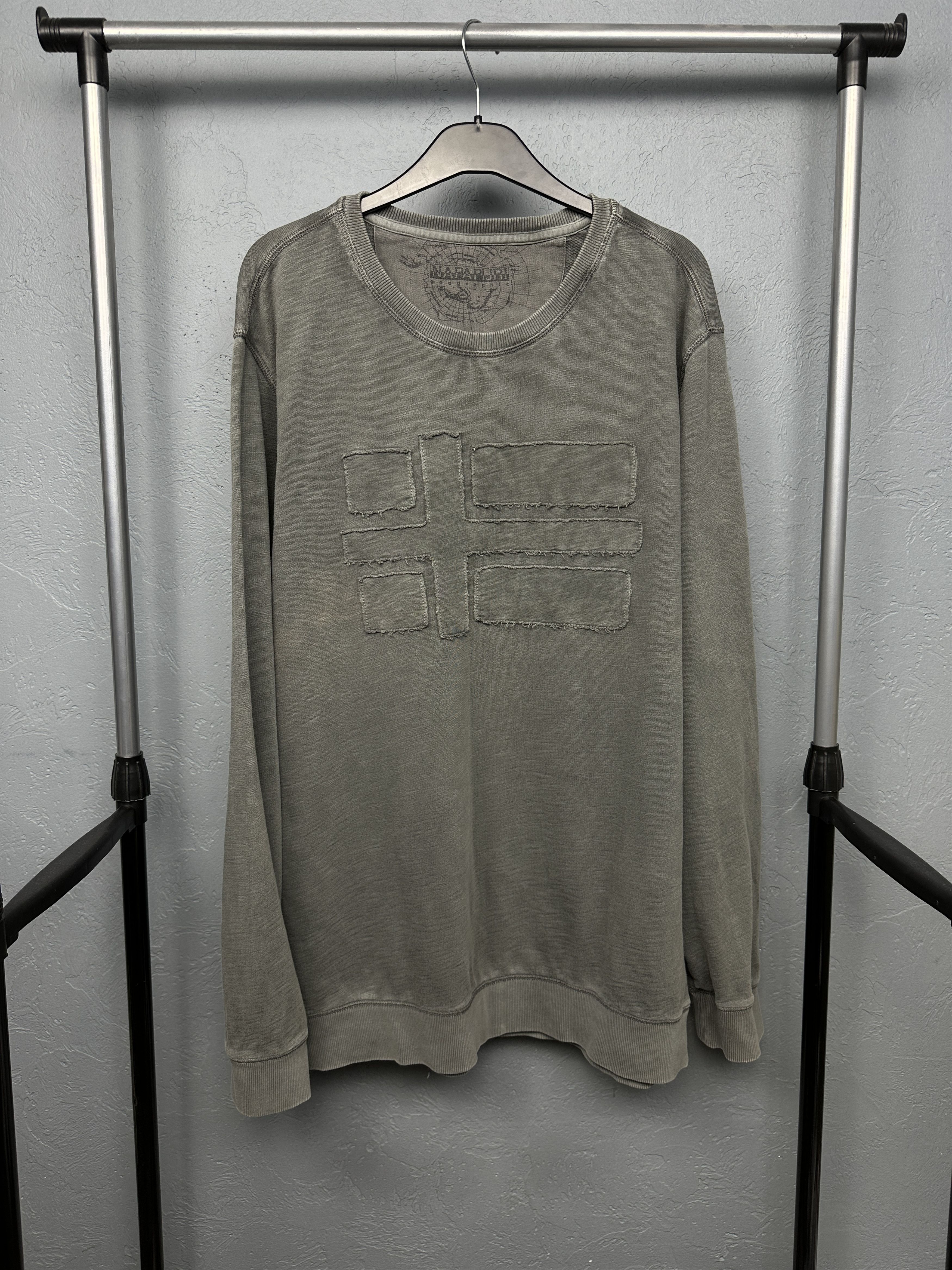 Napapijri Napapijri Mens Big Logo Sweatshirt Size US XXL / EU 58 / 5 - 1 Thumbnail