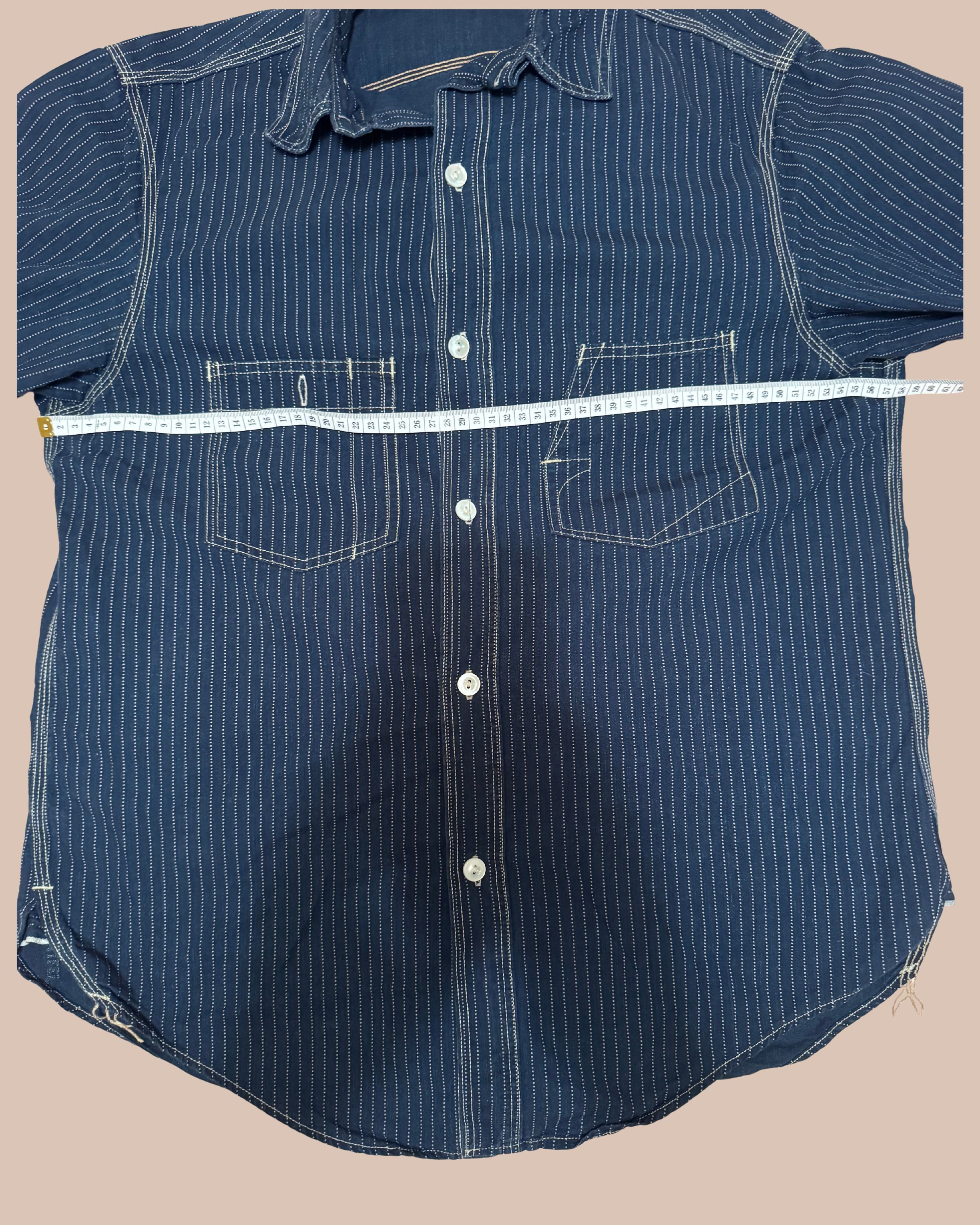 Freewheelers Freewheelers Wabash Striped Work Shirt Size US L / EU 52-54 / 3 - 5 Thumbnail