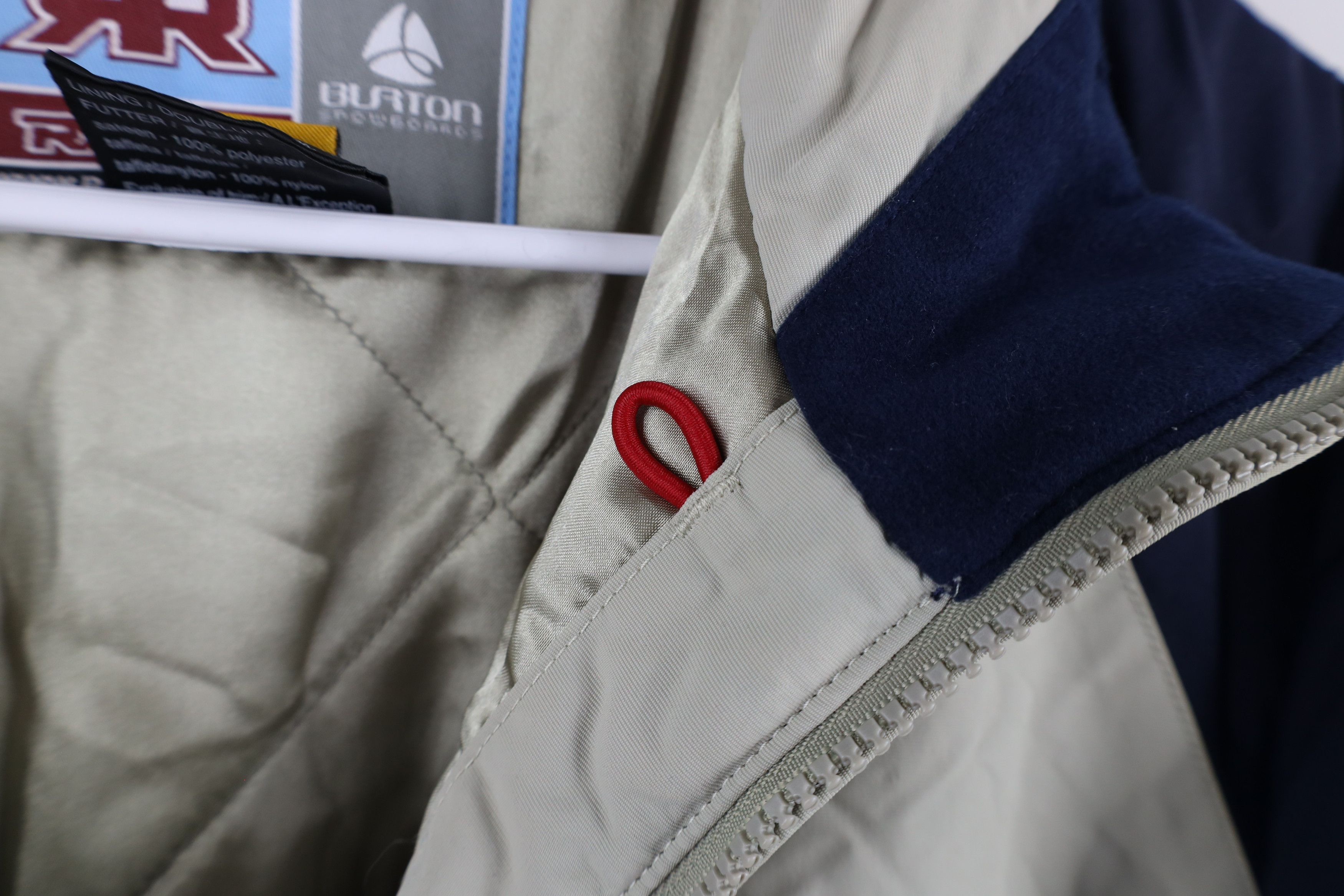 Burton × Vintage Vintage Burton Snowboarding Quilted Full Zip Bomber Jacket Size S / US 4 / IT 40 - 10 Thumbnail