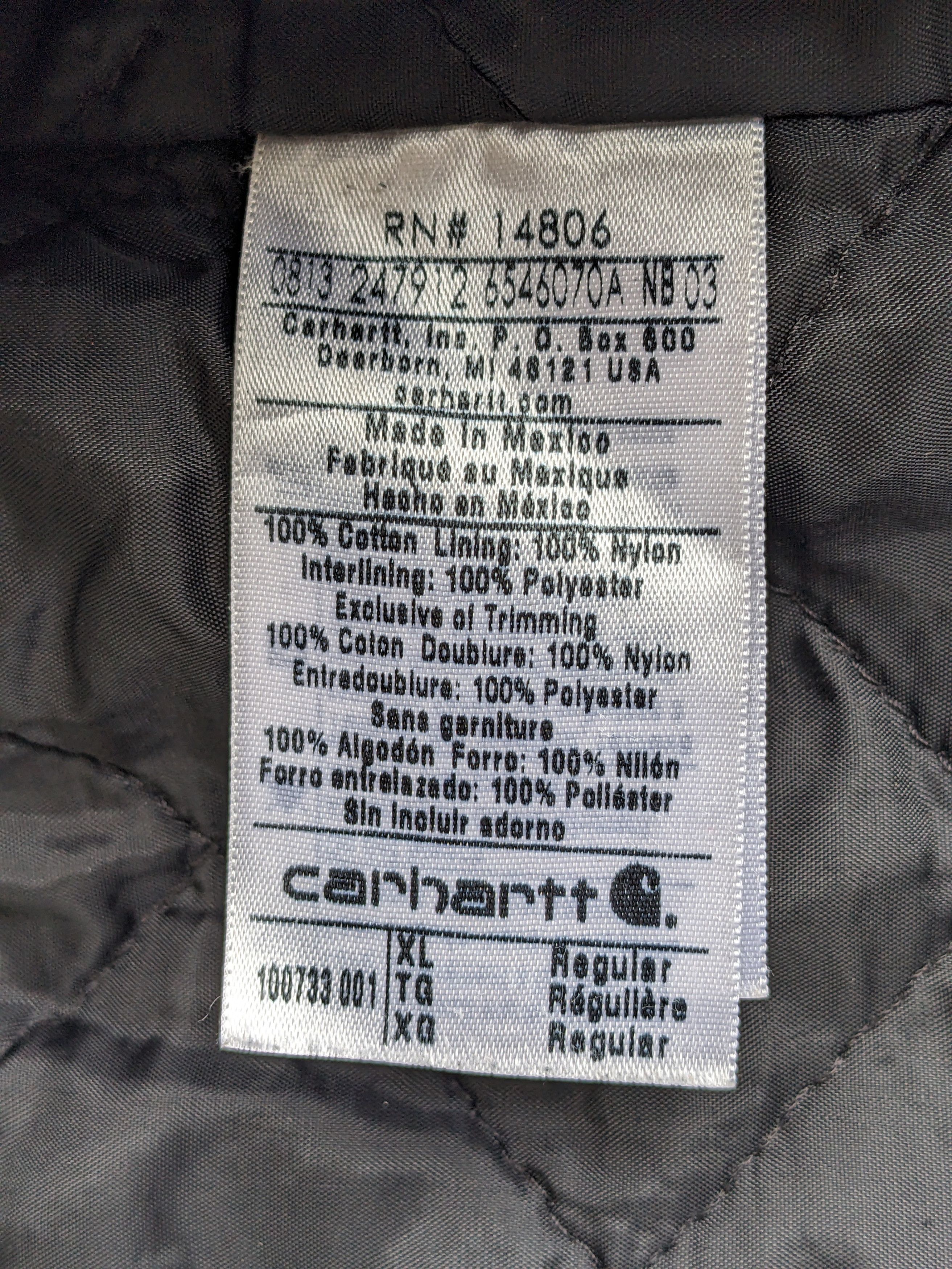 Carhartt × Vintage Vintage Carhartt Jacket Size US XL / EU 56 / 4 - 9 Thumbnail