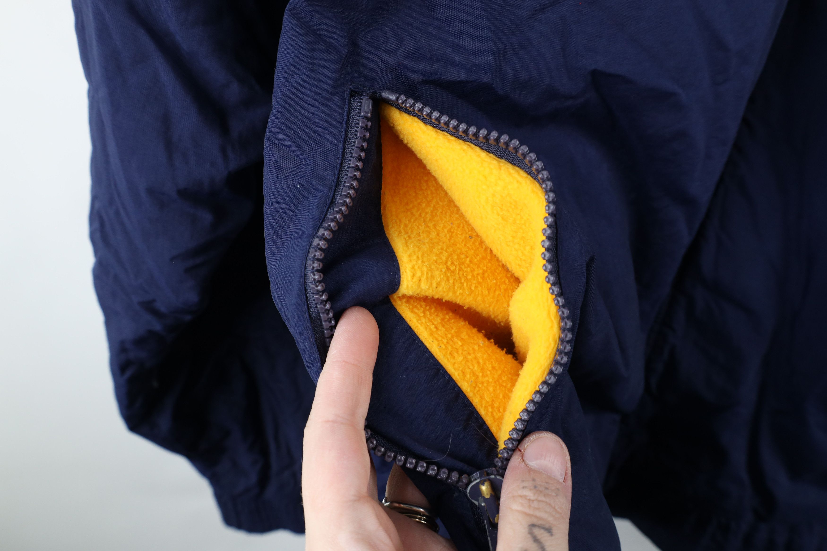 Champion × Vintage Vintage 90s Champion University of Michigan Lined Jacket Size US XXL / EU 58 / 5 - 8 Thumbnail