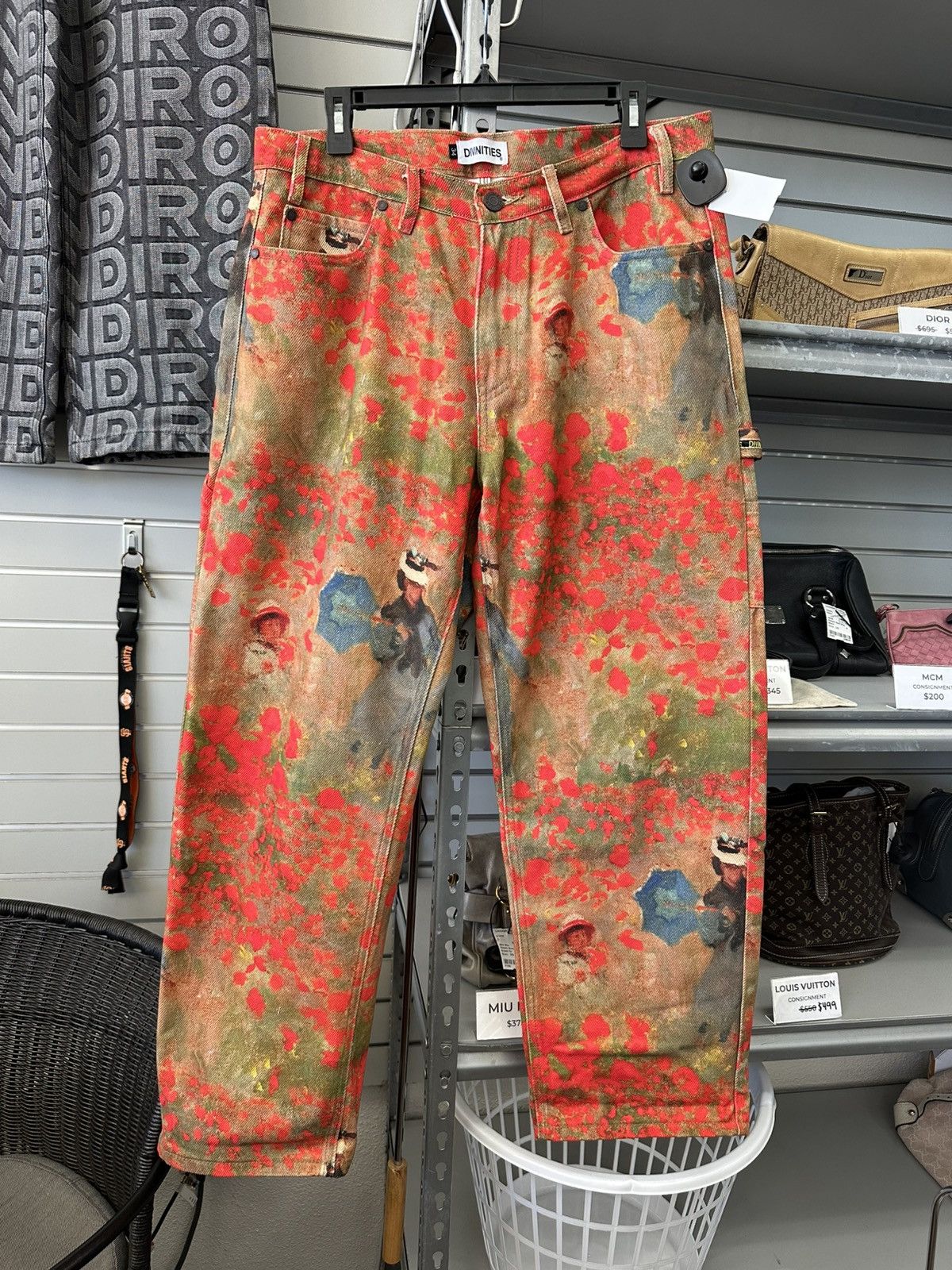 DIVINITIES Divinities Poppies Denim Painter Carpenter Jeans Size US 34 / EU 50 - 1 Thumbnail
