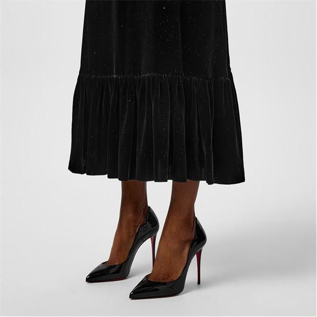 Christian Louboutin Hot Chick 100mm Pumps Size US 7.5 / IT 37.5 - 2 Thumbnail