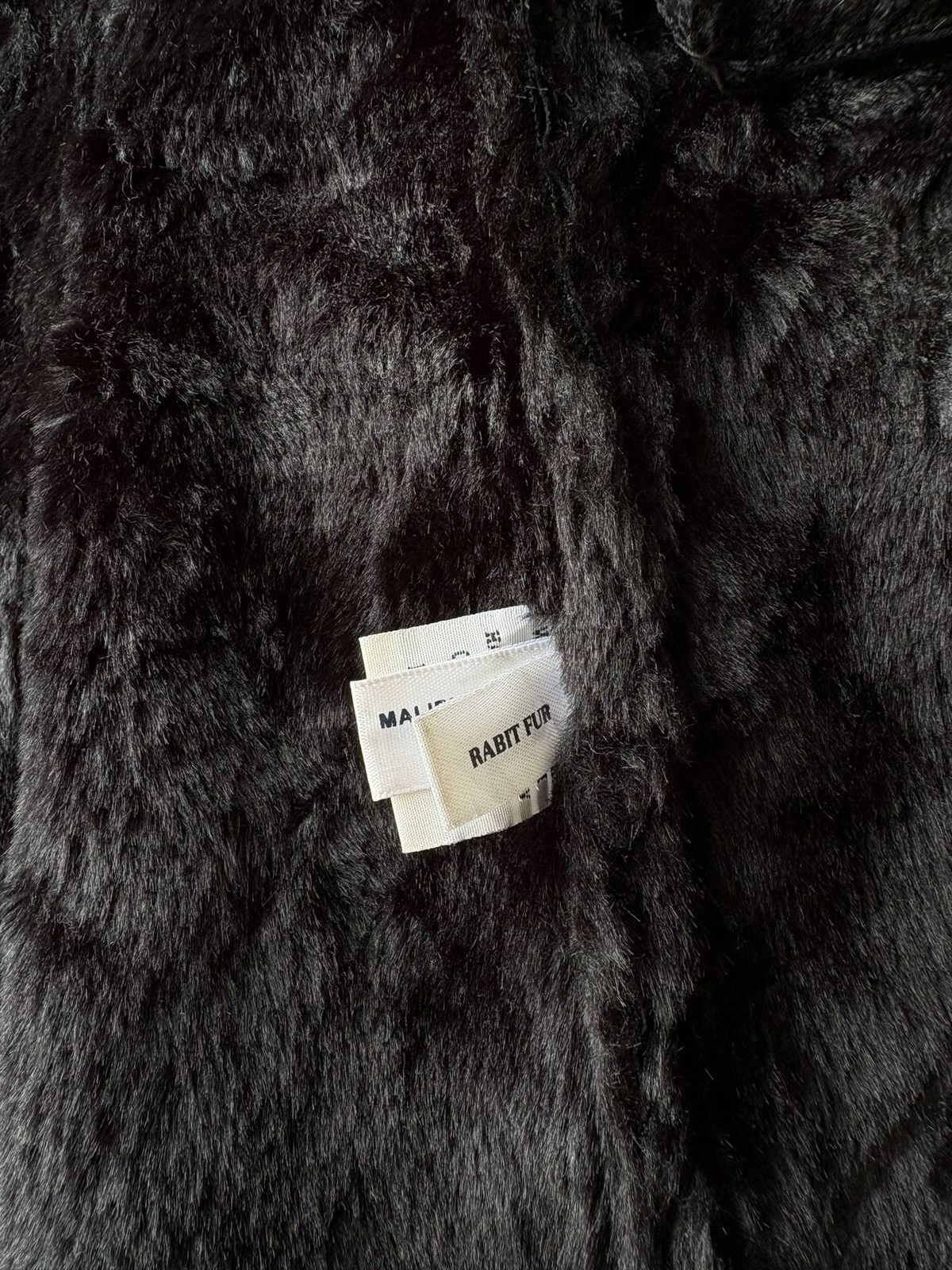 Japanese Brand Malibu Designs Rabbit Fur Lined Coat Asymmetrical Zip Gothic Size US M / EU 48-50 / 2 - 13 Thumbnail