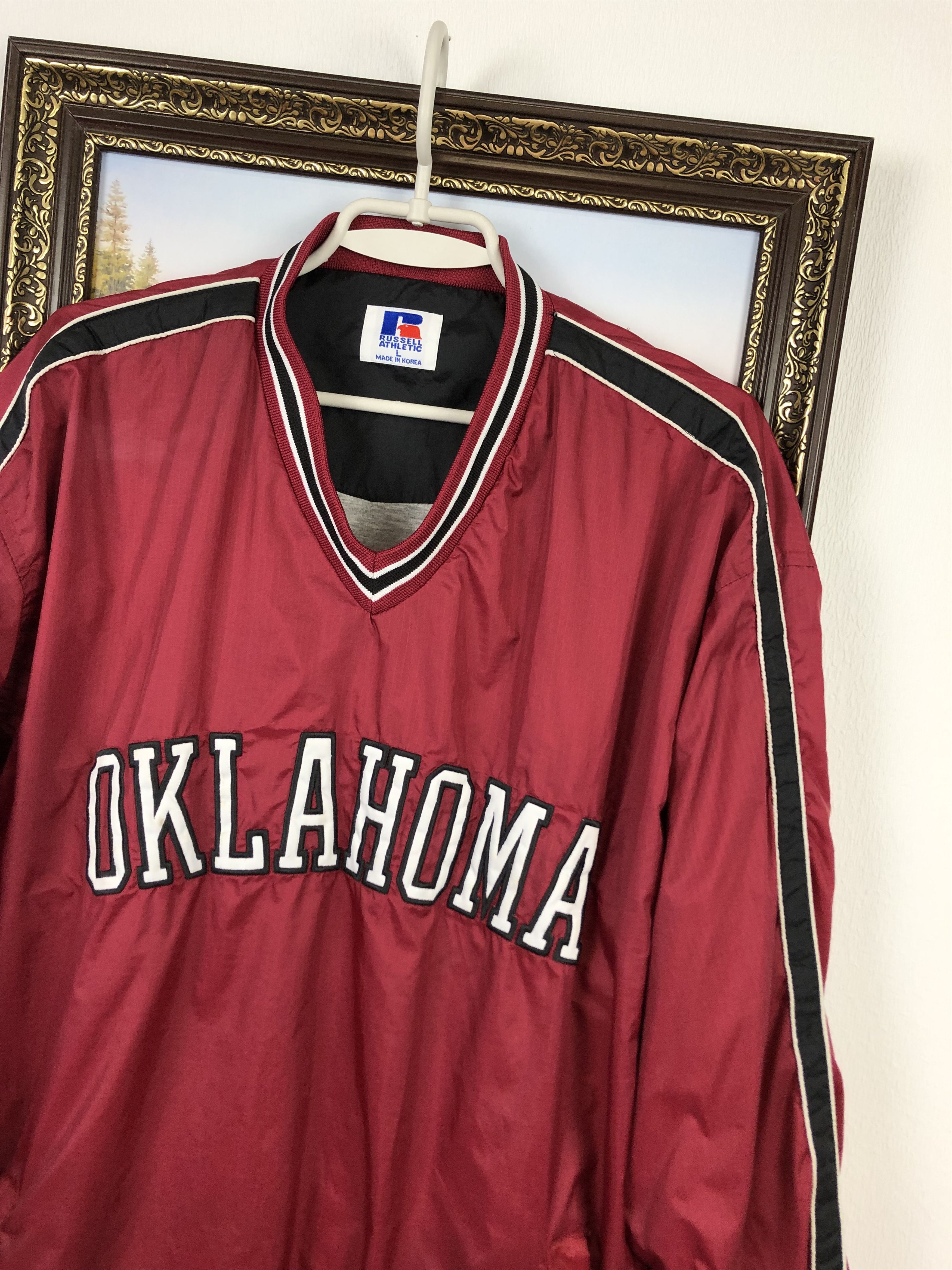 Vintage Vintage Oklahoma Sooners Football Jacket Sweatshirt Size US L / EU 52-54 / 3 - 4 Thumbnail