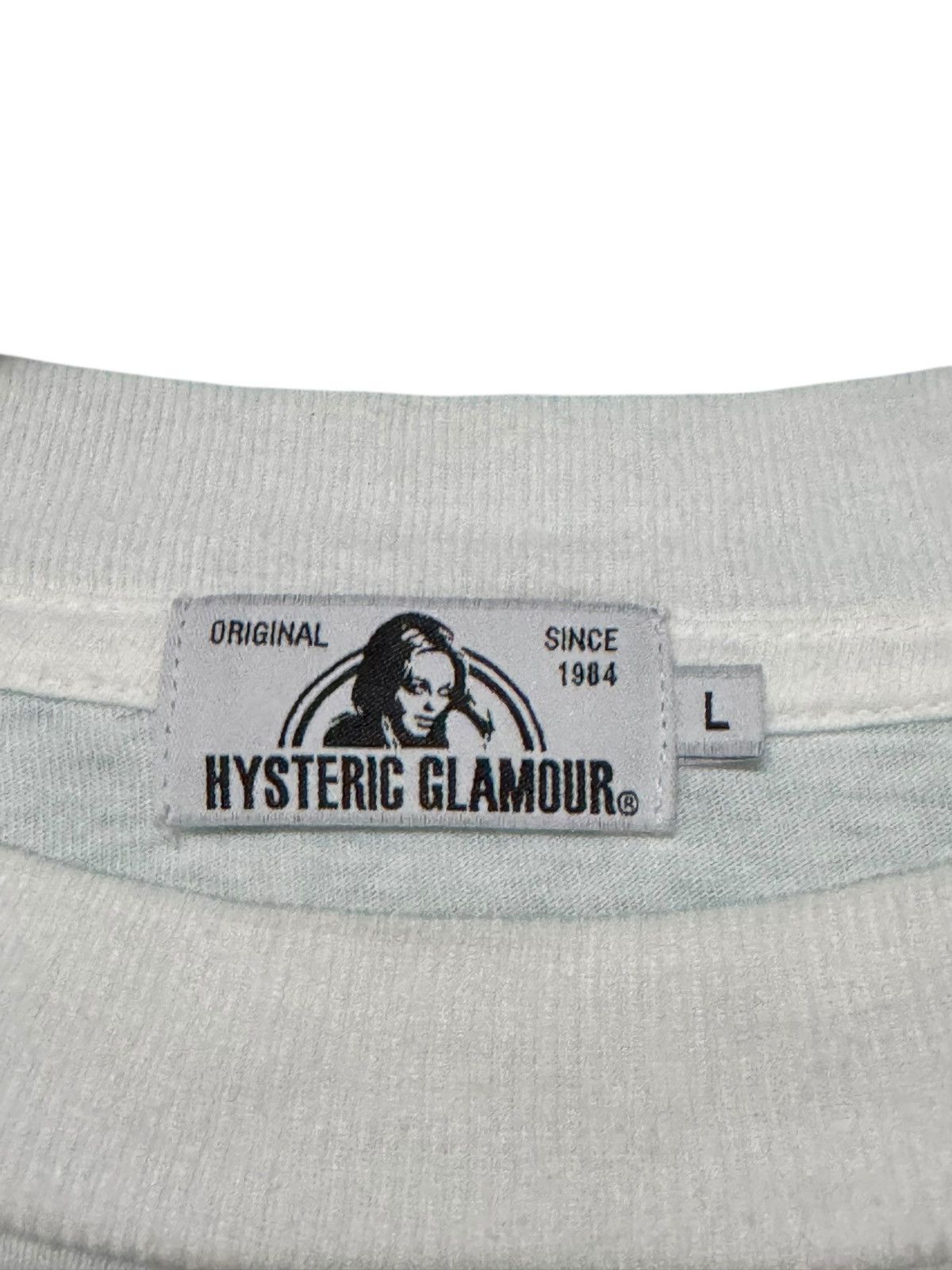 Hysteric Glamour VINTAGE HYSTERIC GLAMOUR SATISFACTION GUARANTEED BIG LOGO Size US L / EU 52-54 / 3 - 7 Thumbnail