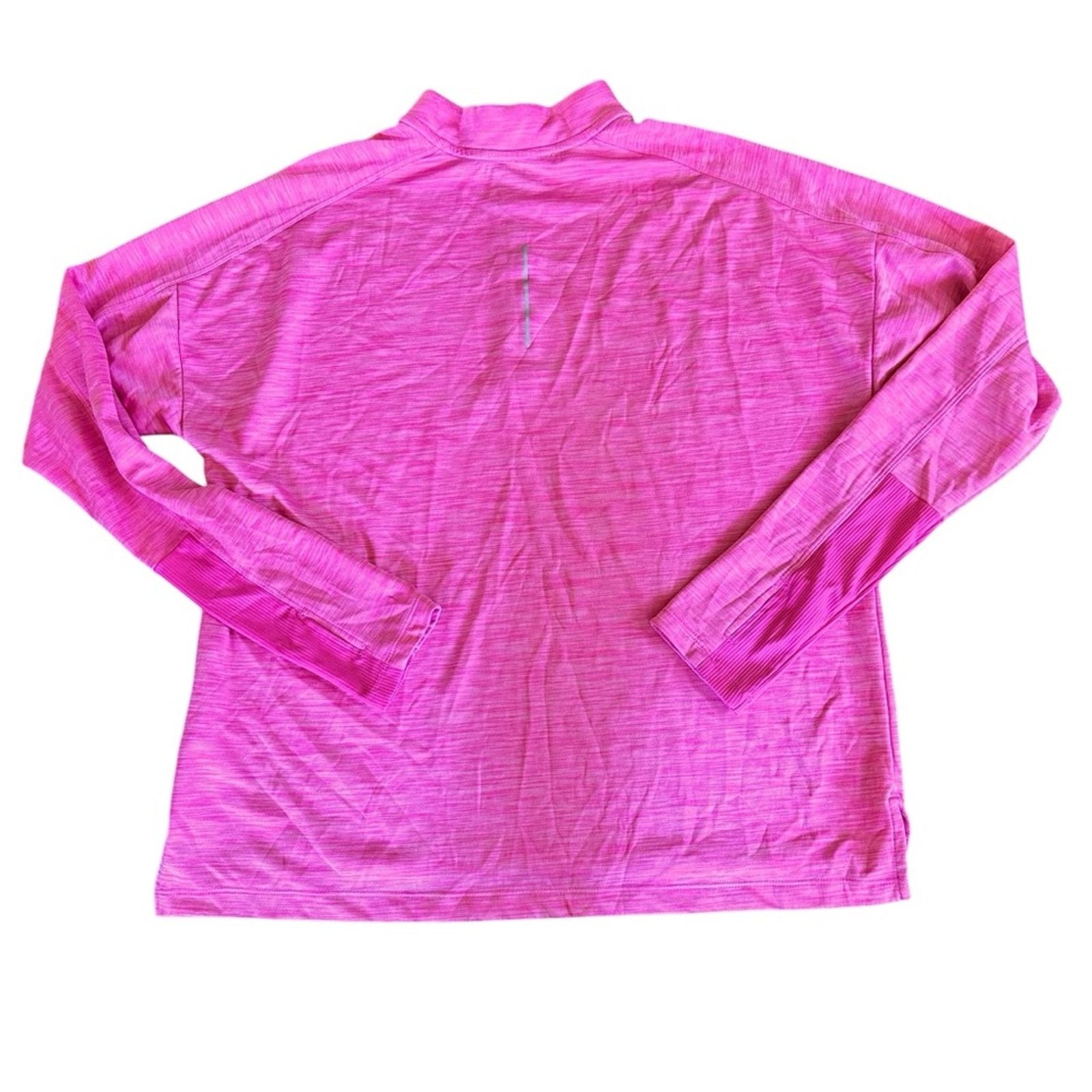 Nike Nike Dri-FIT Quarter Zip Top – Pink – Size L – EUC Size L / US 10 / IT 46 - 5 Thumbnail