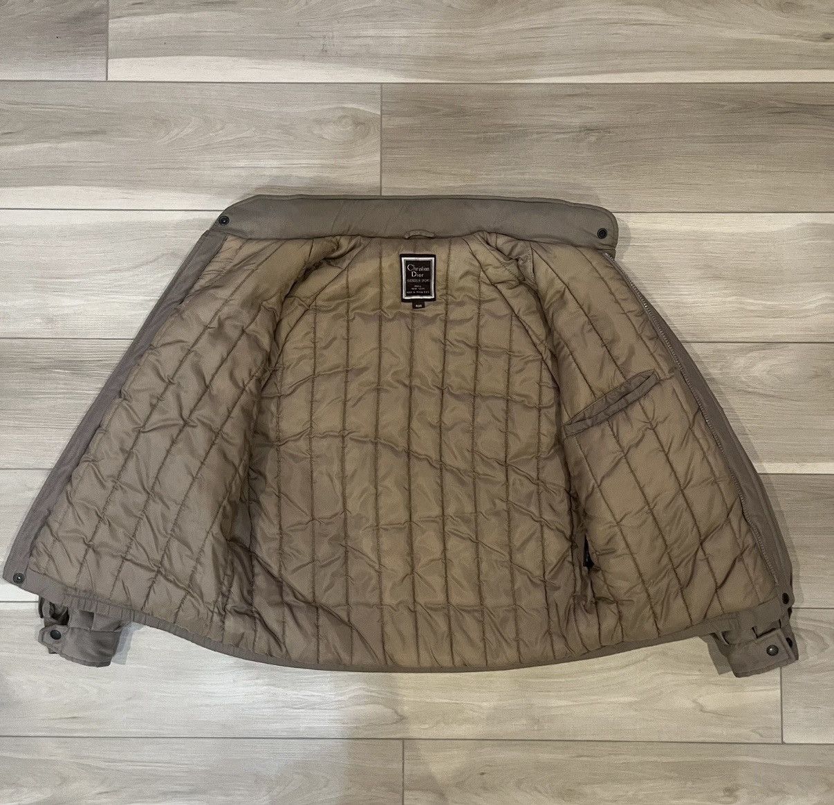 Christian Dior Monsieur Vintage Christian DIOR MONSIEUR SPORT Beige Bomber Puffer Size US M / EU 48-50 / 2 - 2 Thumbnail
