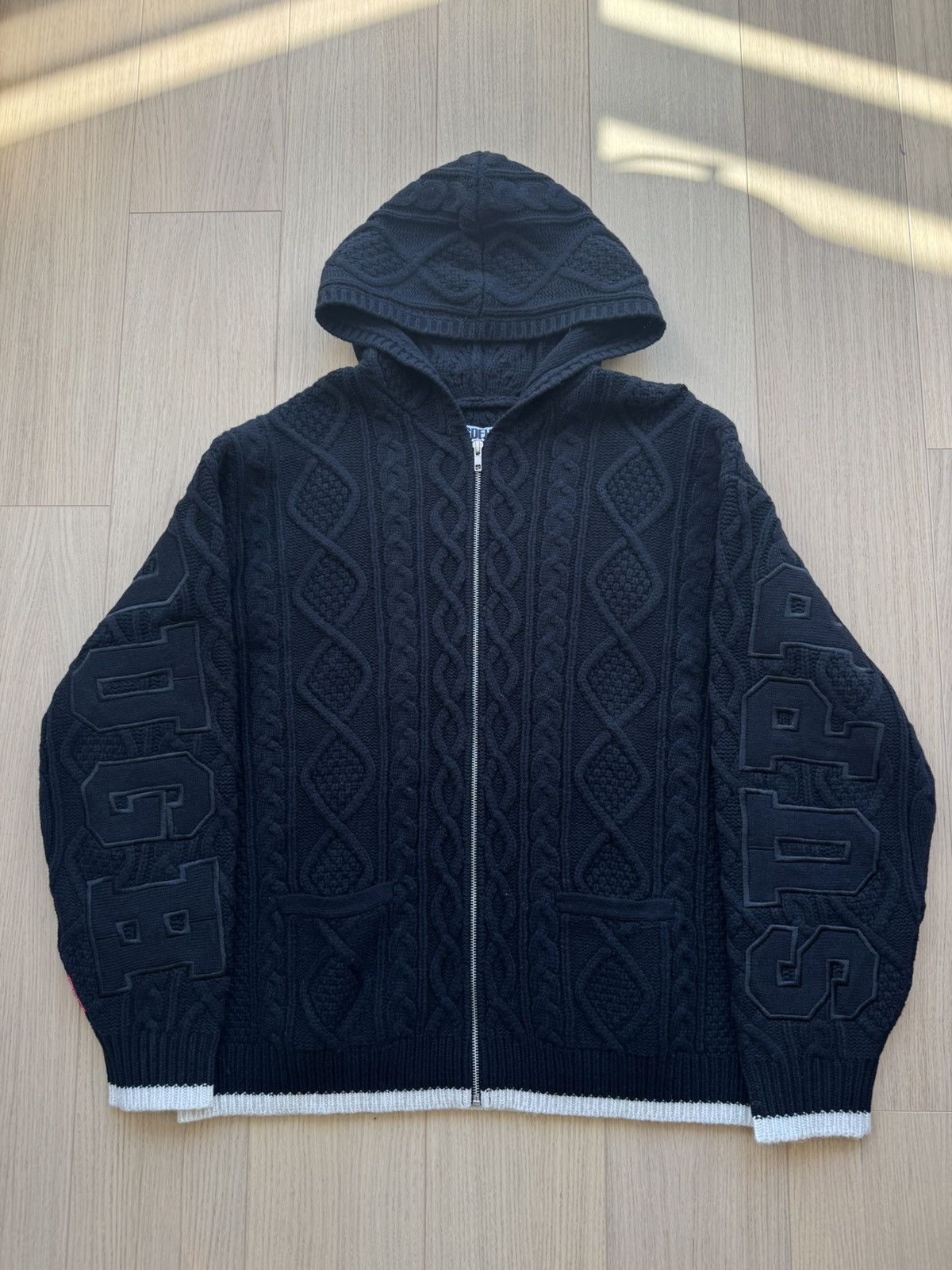 Supreme GOODENOUGH　Zip Up Hooded Sweater Supreme GOODENOUGH Zip Up Hooded Sweater Black Men's - SS25 - US