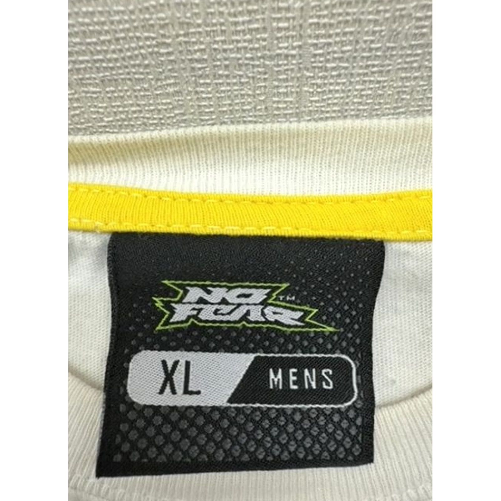 No Fear No Fear Mens XL White Motocross Cotton T-Shirt Size US XL / EU 56 / 4 - 3 Thumbnail