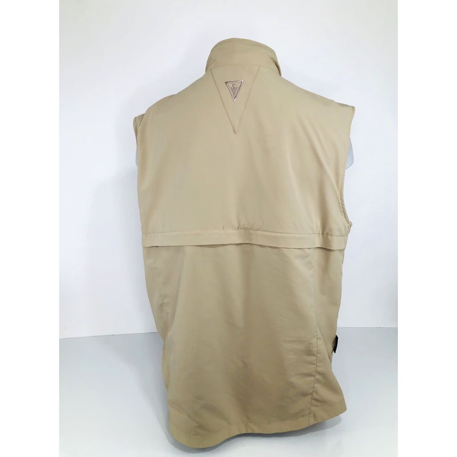 Vintage SCOTTeVEST SEV TEC - Mens XL Utility Travel Vest Shirt Jacket Beige Travel Mens XL SCOTTeVEST SEV model Vest Size US XL / EU 56 / 4 - 4 Thumbnail