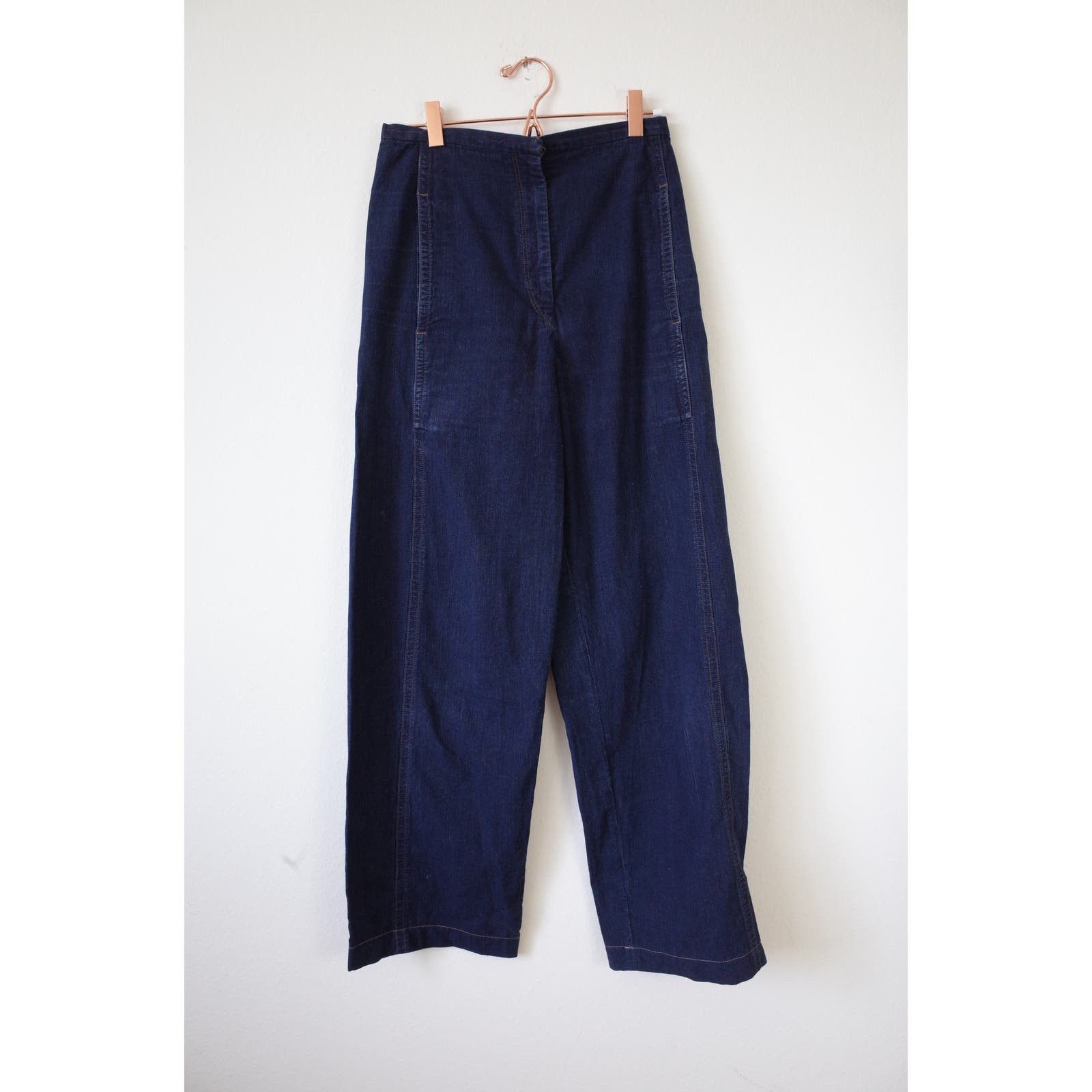 image of Christophe Lemaire Lightweight Denim Jeans Pants 1 S in Blue, Women's (Size 27)
