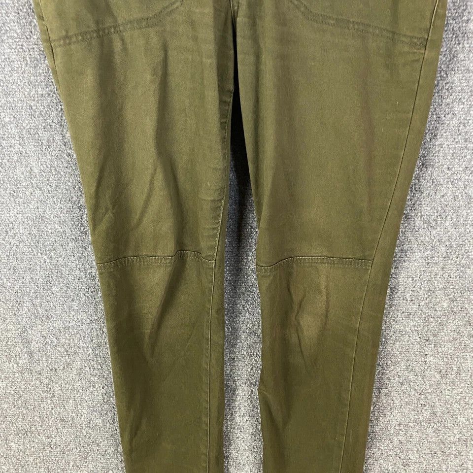 William Rast William Rast Jeans Juniors 27 Green Stretch Cotton Mid Rise Size 30" / US 8 / IT 44 - 2 Thumbnail