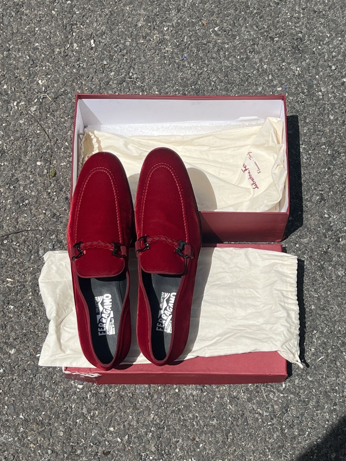 Lord 2 Red Velvet Slip On